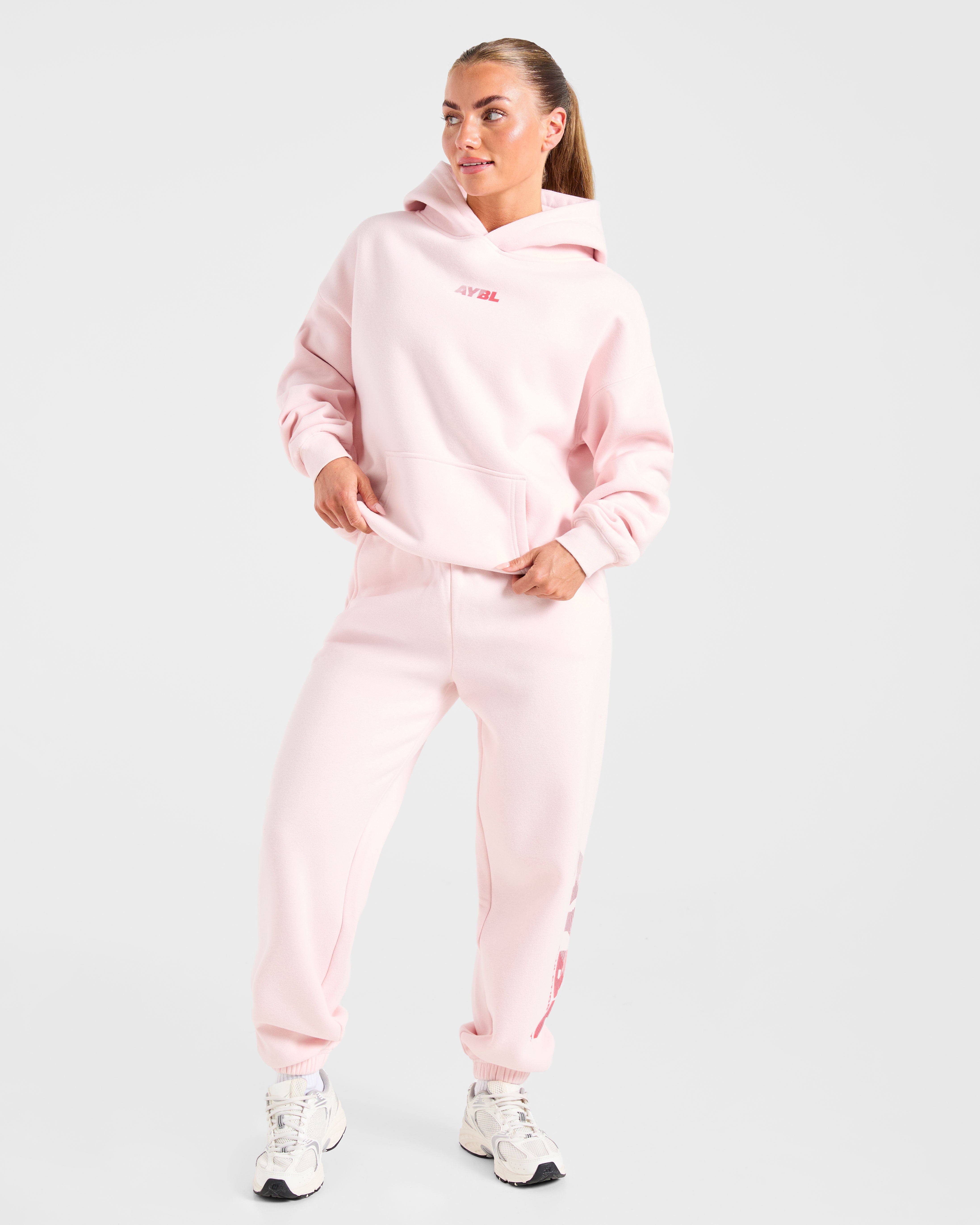 Athletics Dept Oversized Joggers - Pink