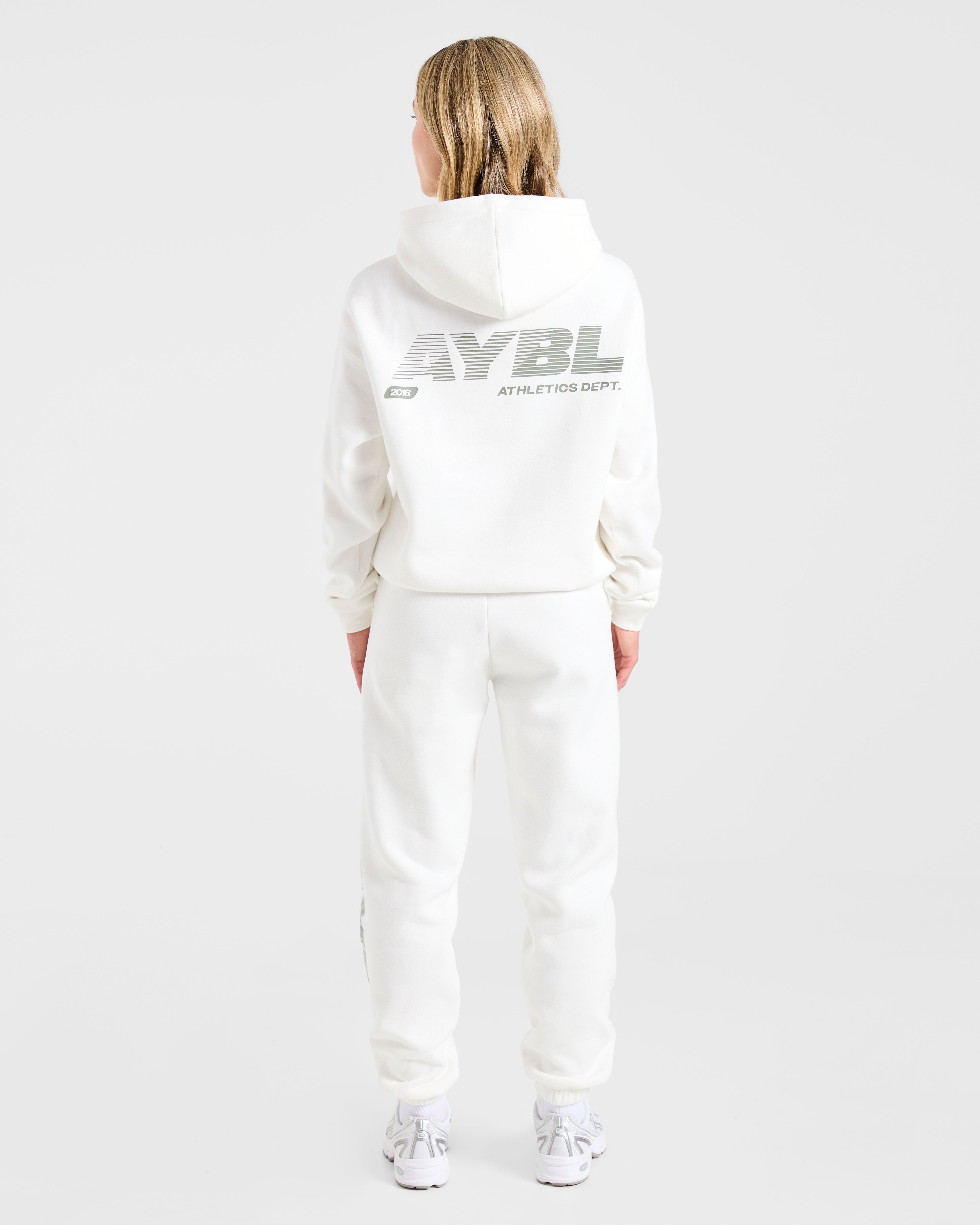 Athletics Dept Oversized Hoodie - Off White