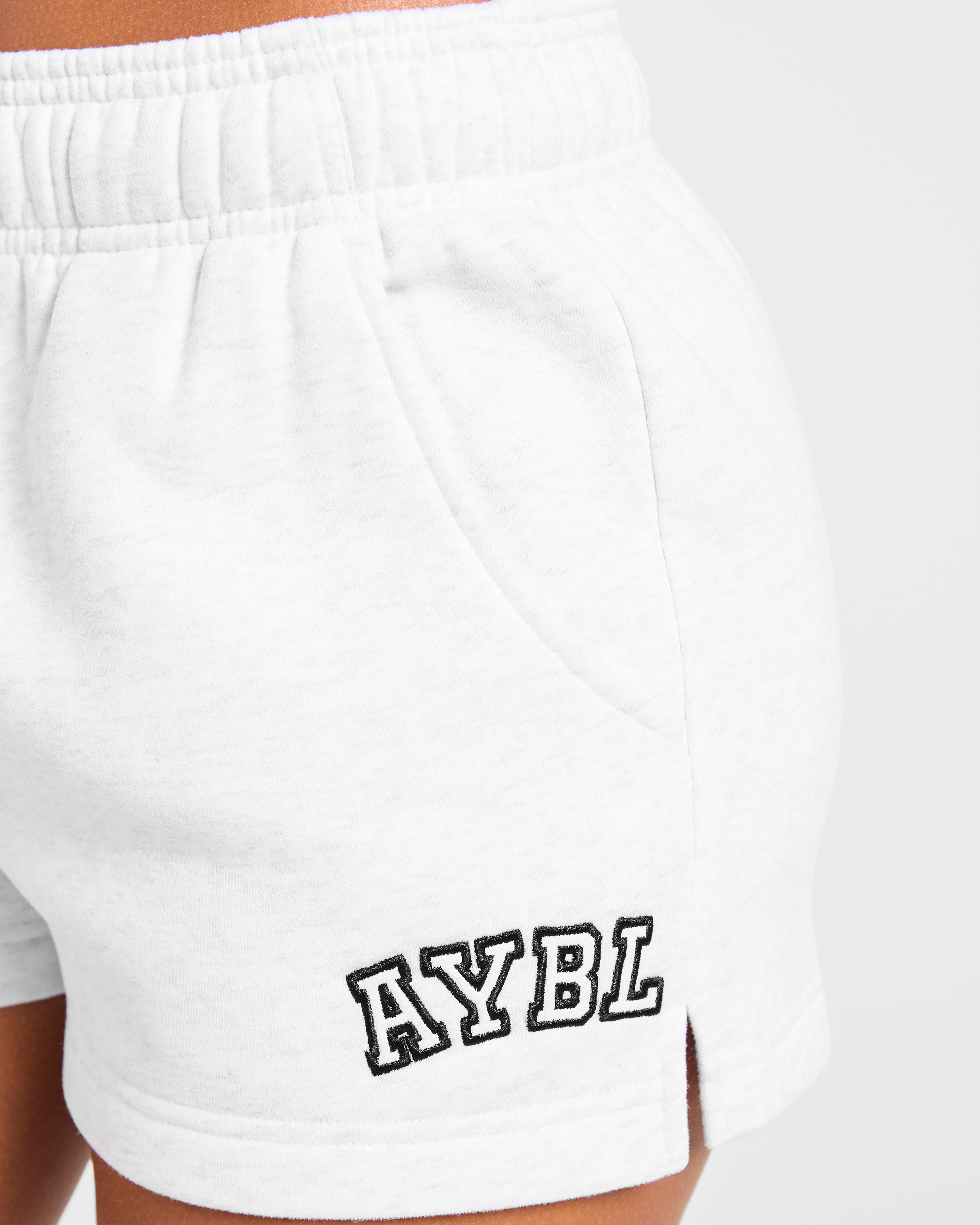 Varsity 2.0 Oversized Shorts - Heather Grey