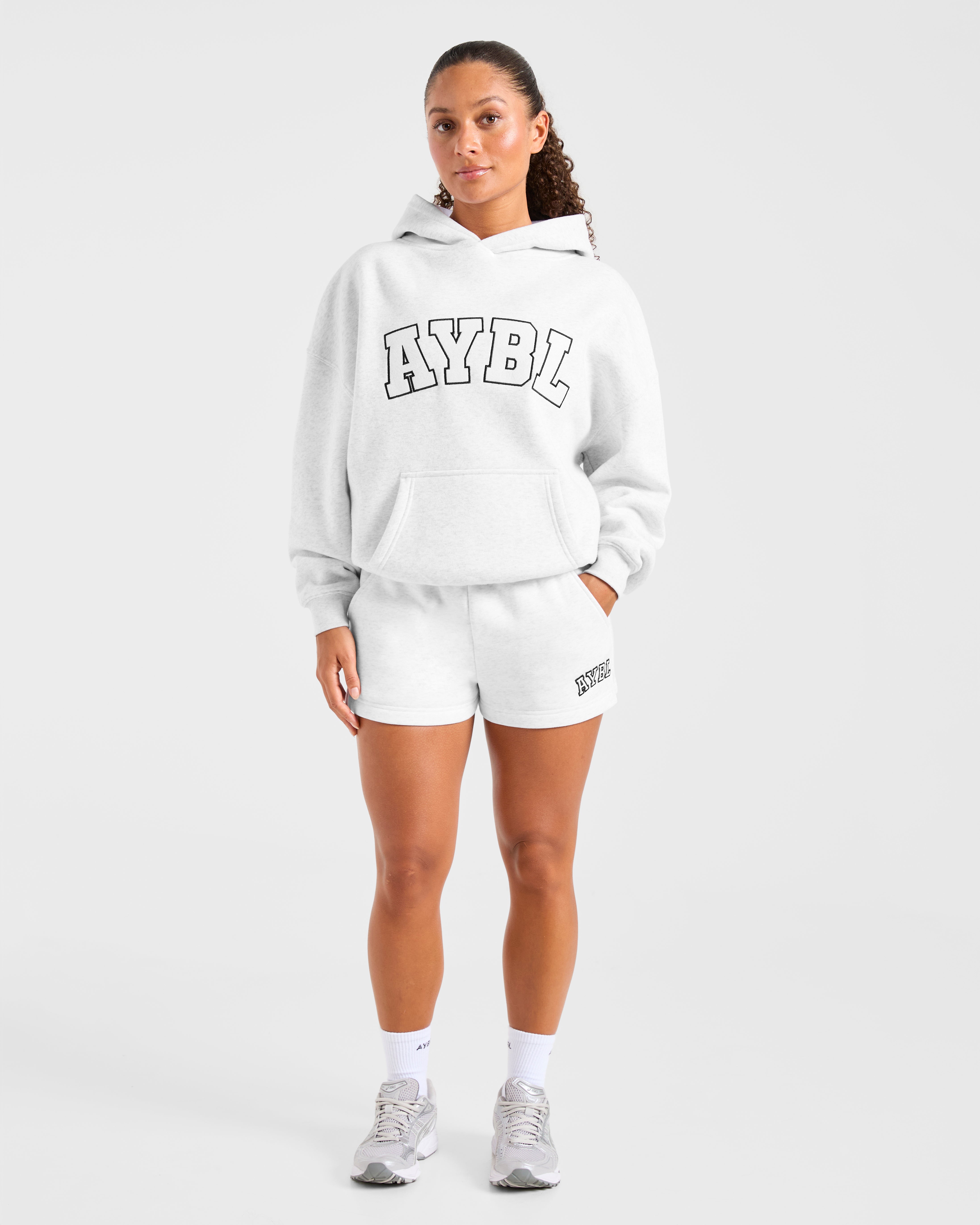 Varsity 2.0 Oversized Shorts - Heather Grey