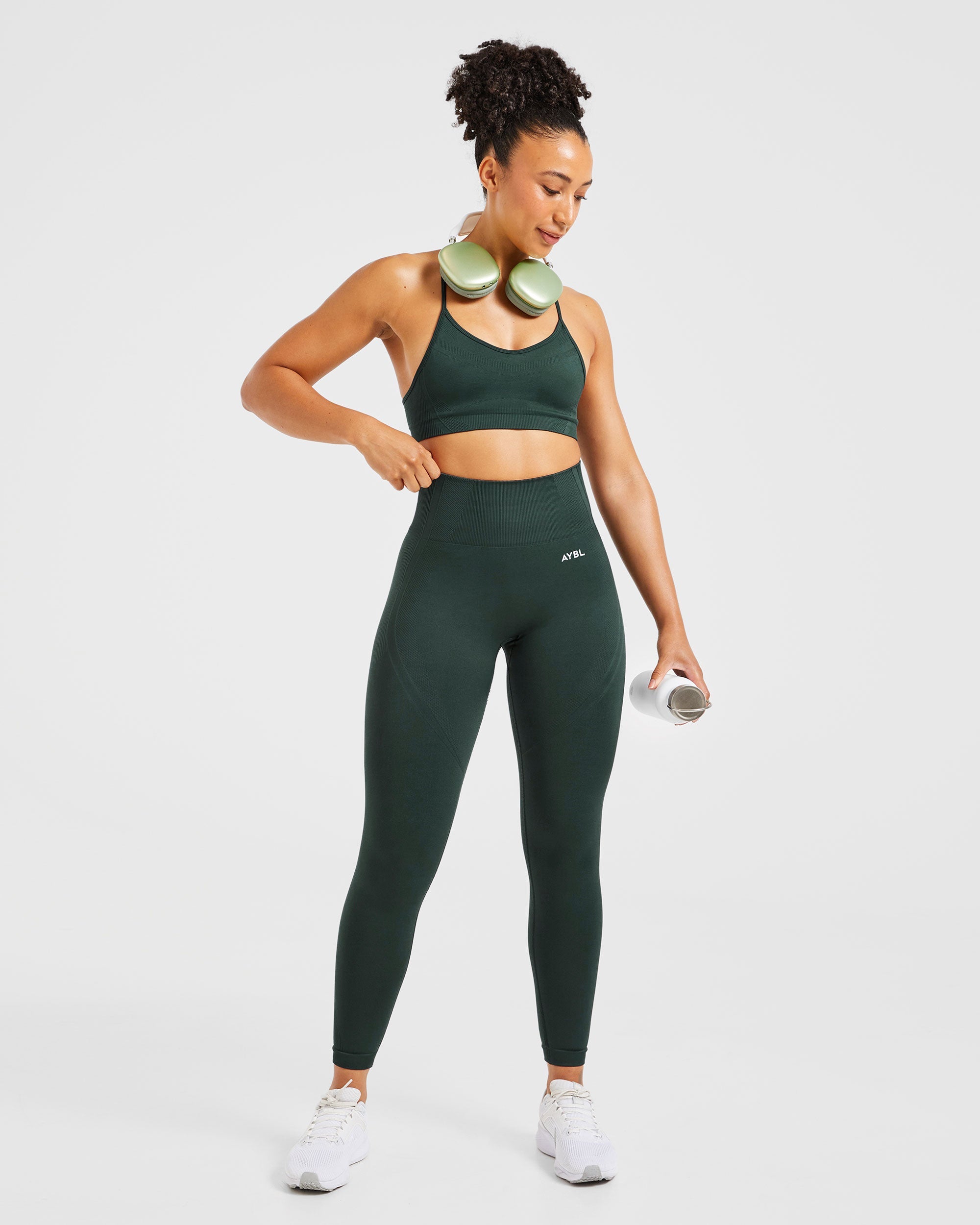 Balance V3 Seamless Leggings - Dark Green