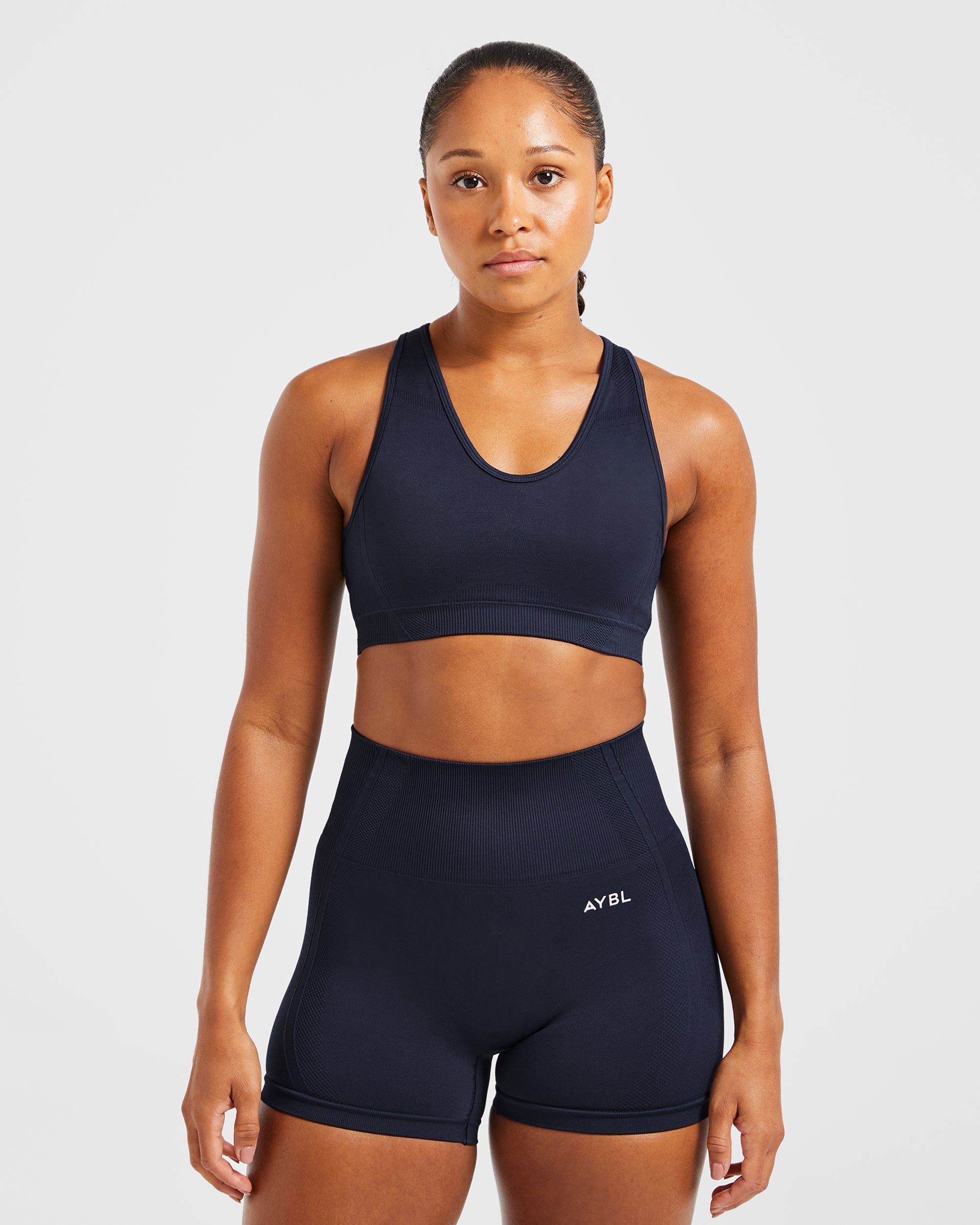 Balance V3 Seamless Sports Bra - Navy