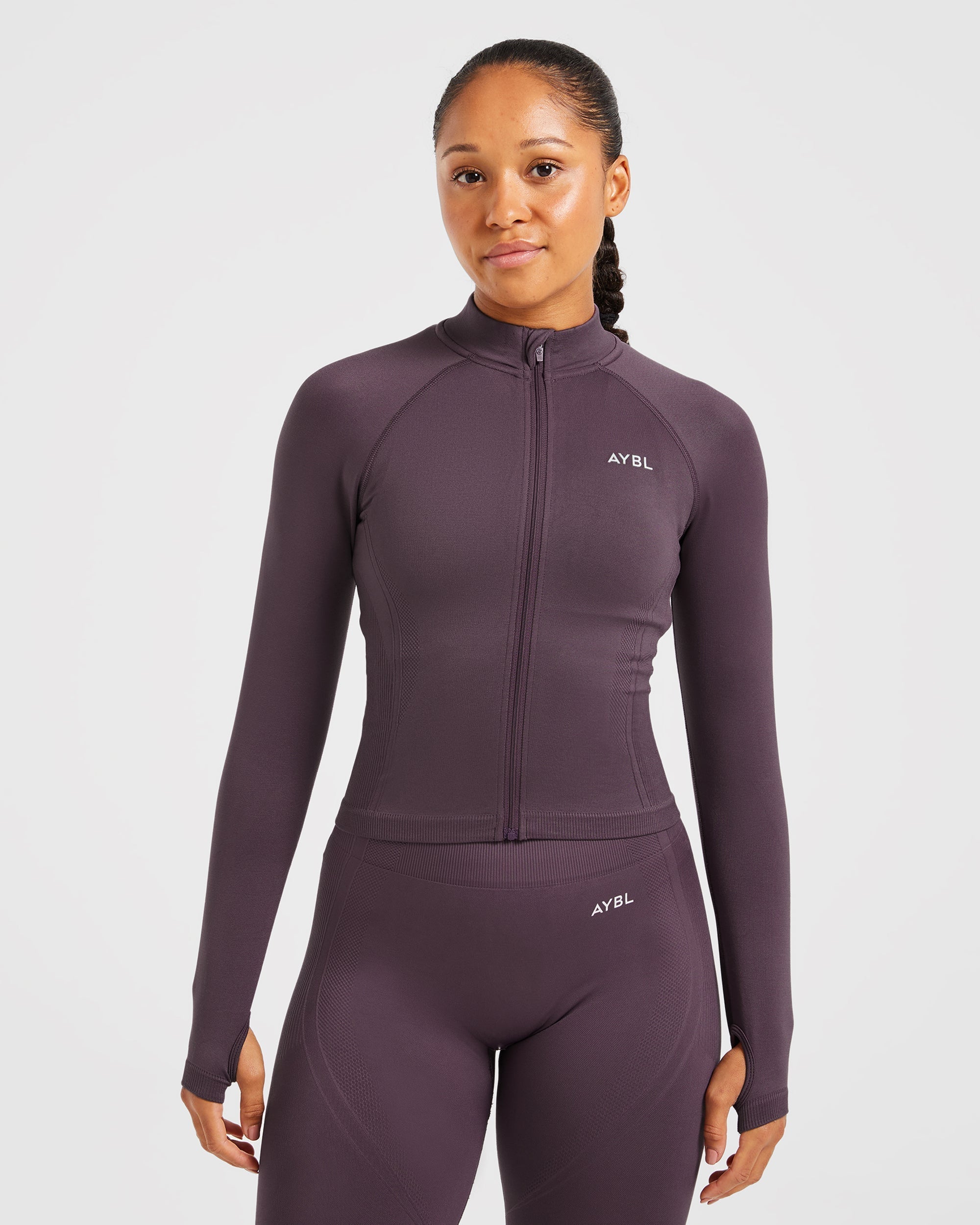 Balance V3 Seamless Zip Jacket - Purple