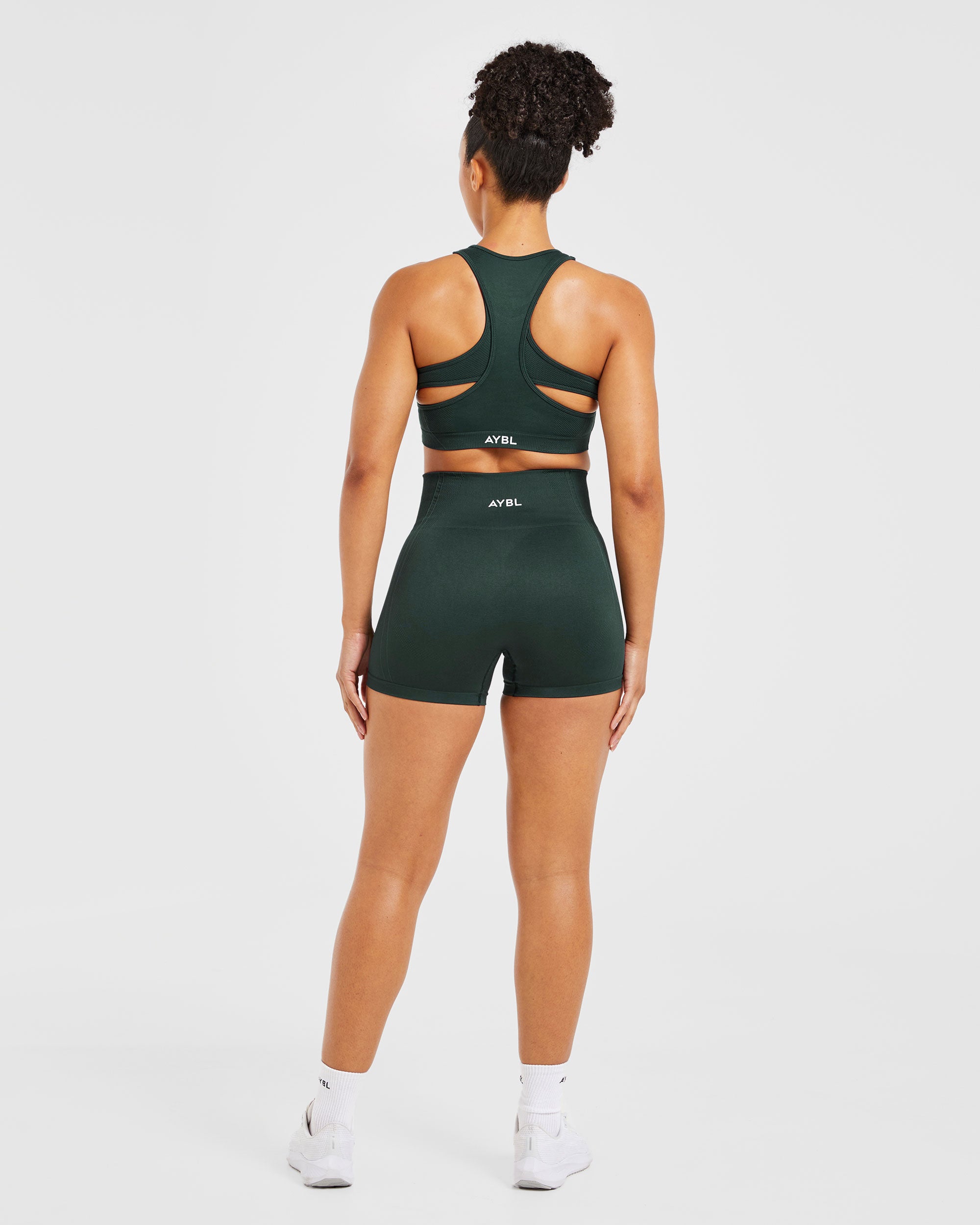 Balance V3 Seamless Shorts - Dark Green