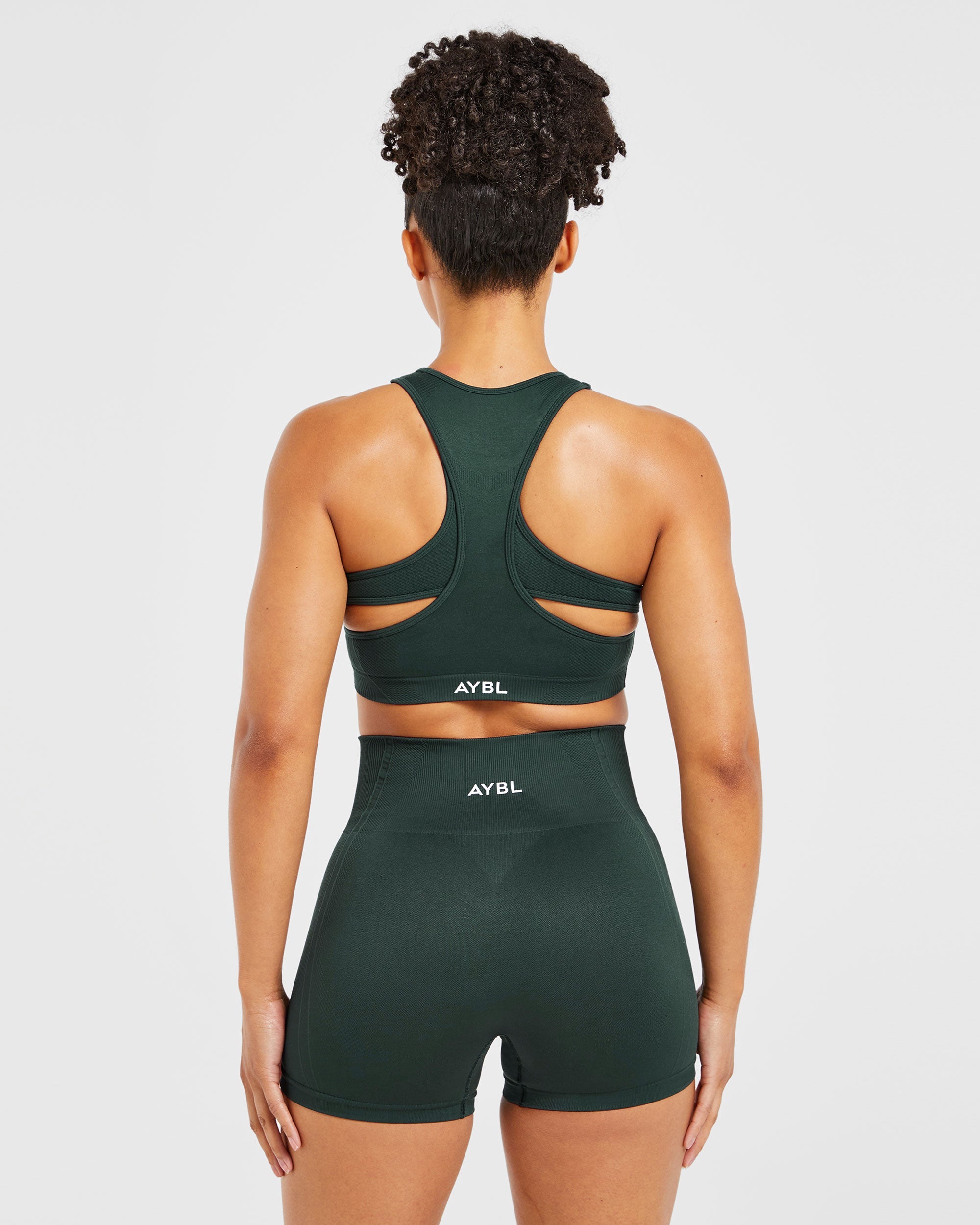 Balance V3 Seamless Sports Bra - Dark Green