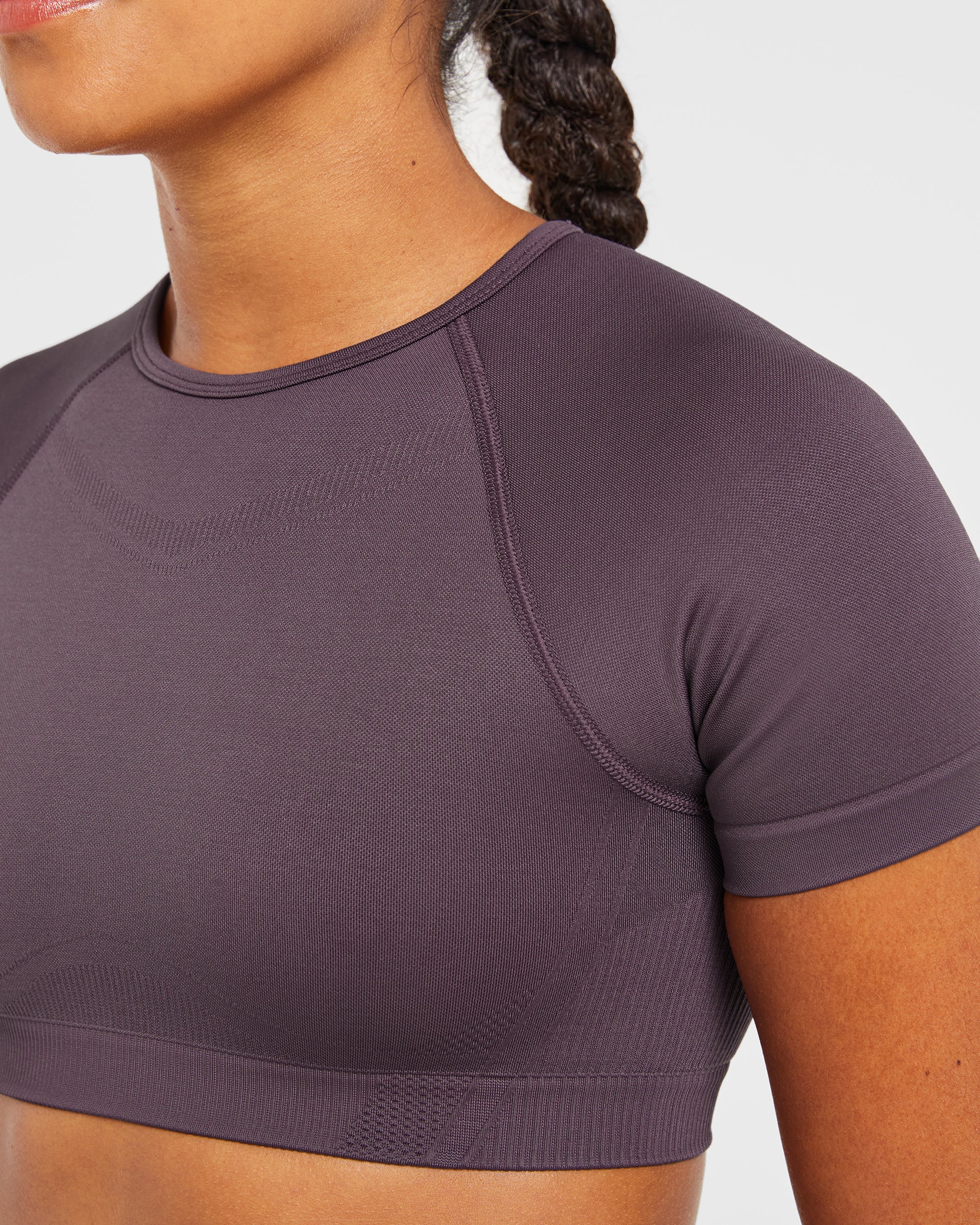 Balance V3 Seamless Crop Top - Purple