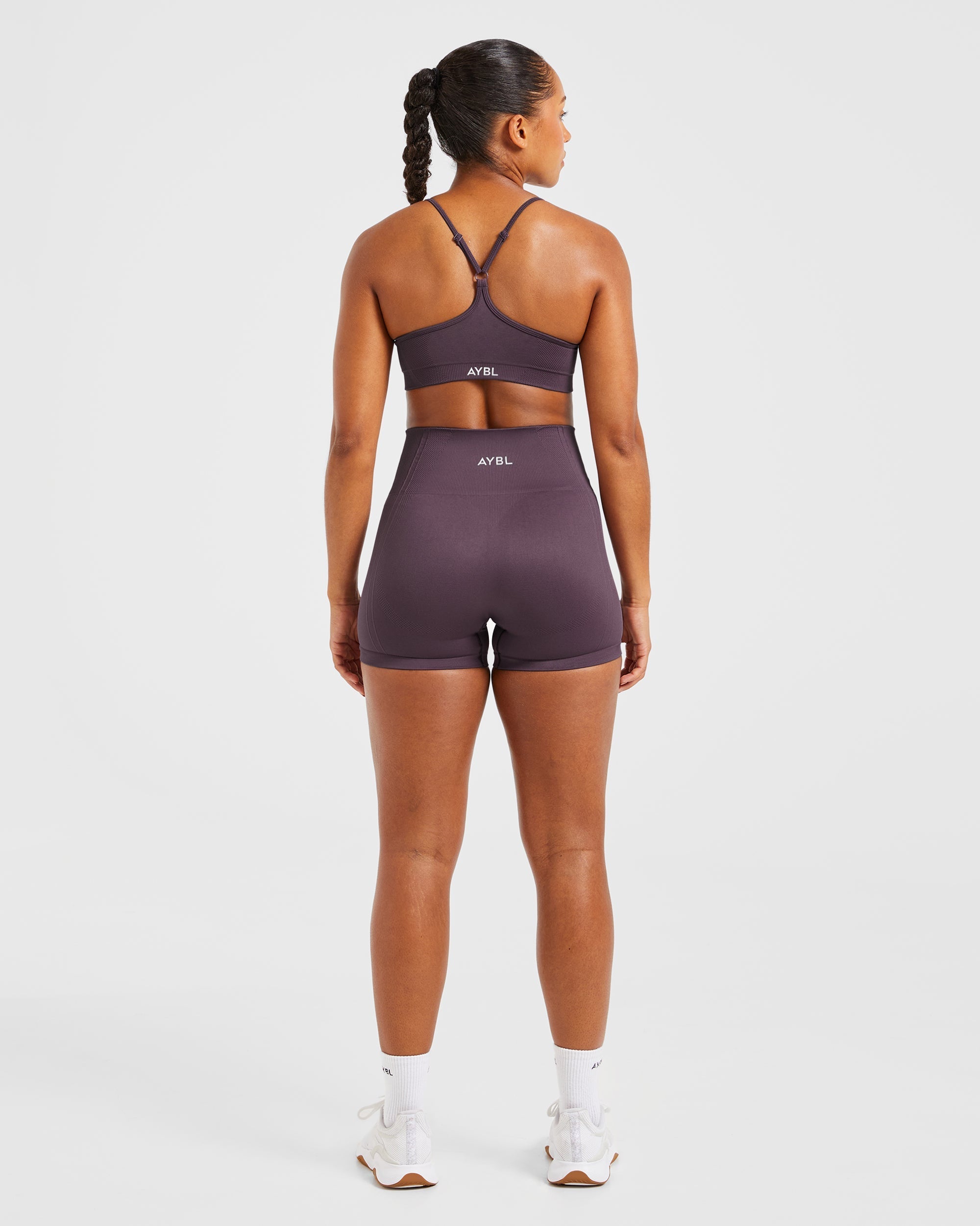 Balance V3 Seamless Strappy Sports Bra - Purple