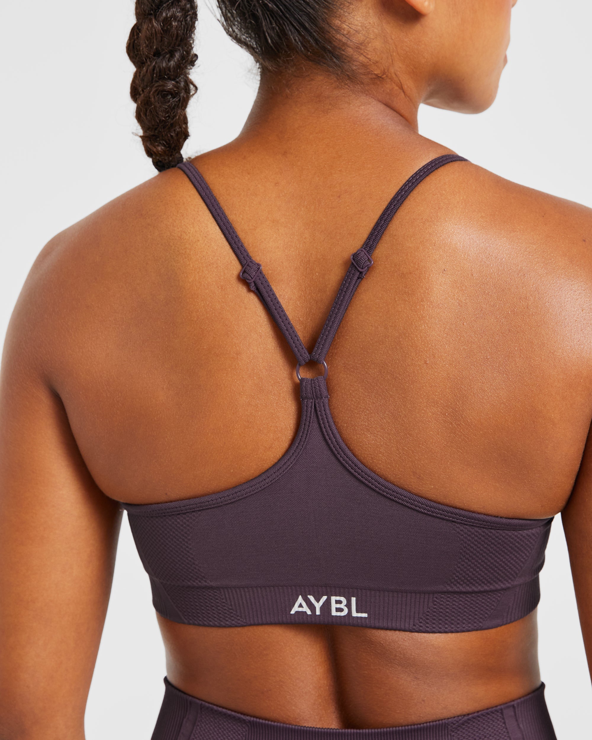 Balance V3 Seamless Strappy Sports Bra - Purple