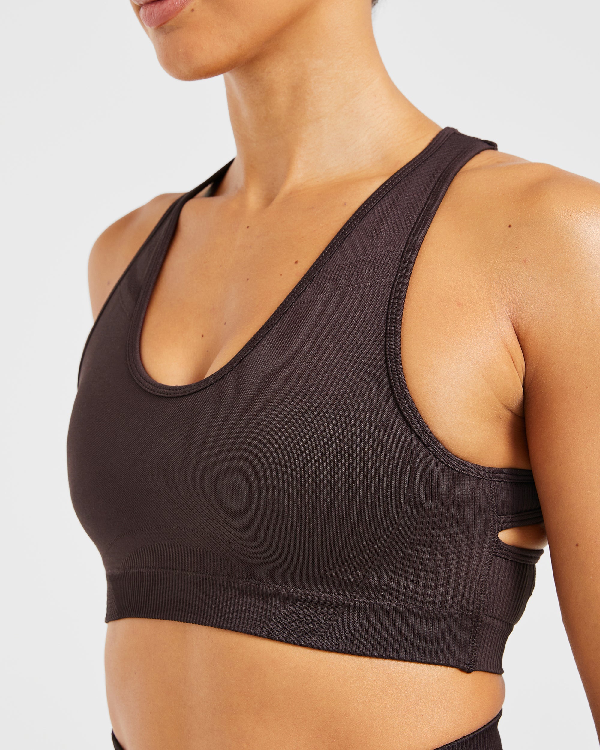 Balance V3 Seamless Sports Bra - Dark Brown