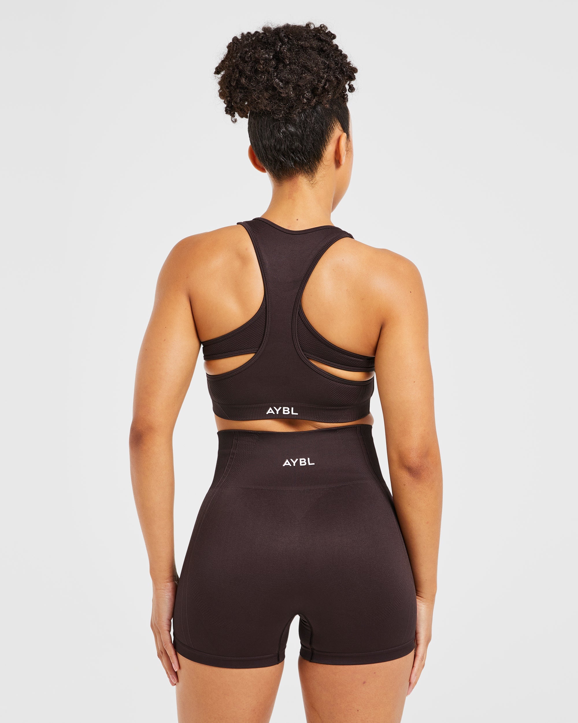 Balance V3 Seamless Sports Bra - Dark Brown