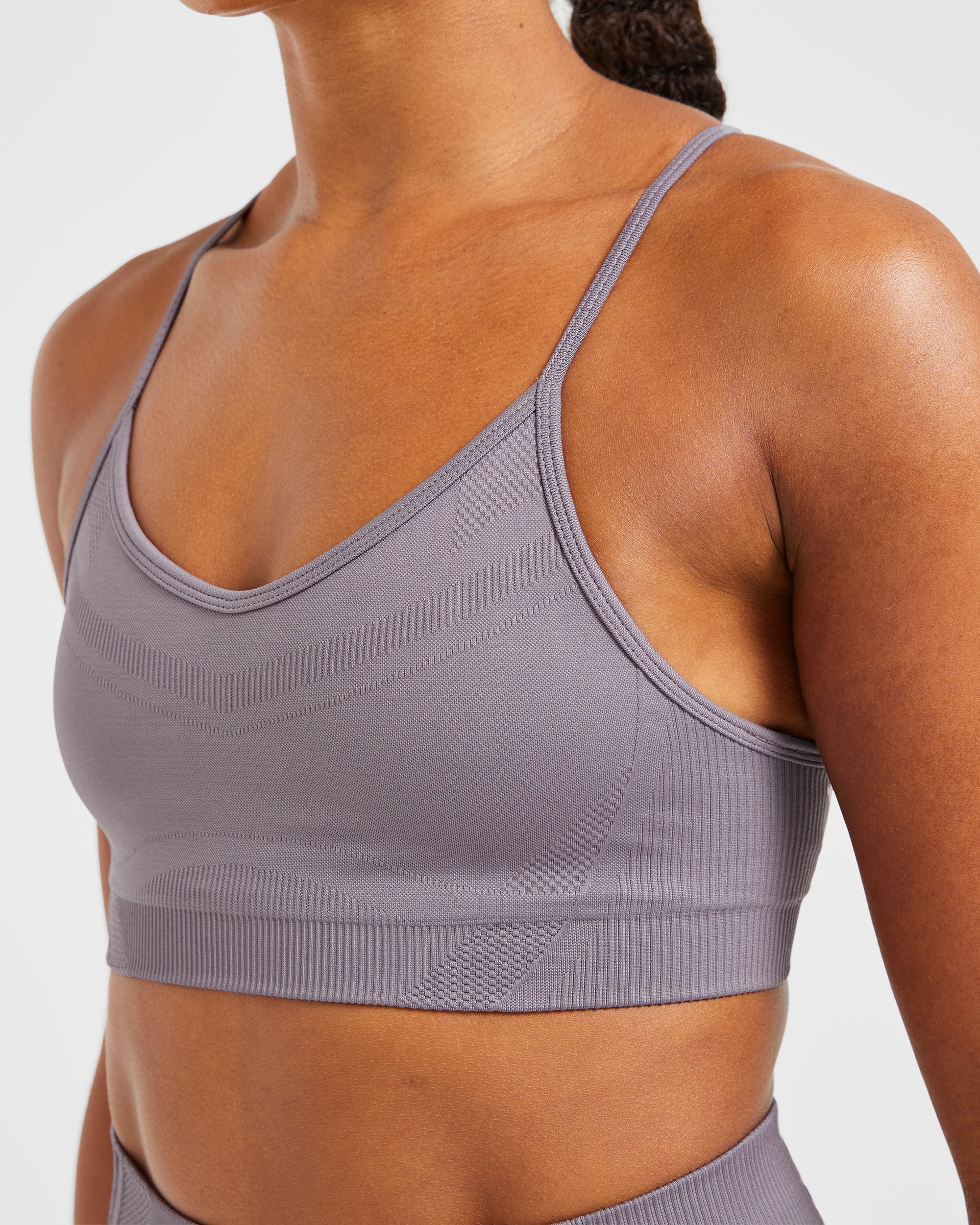 Balance V3 Seamless Strappy Sports Bra - Mauve