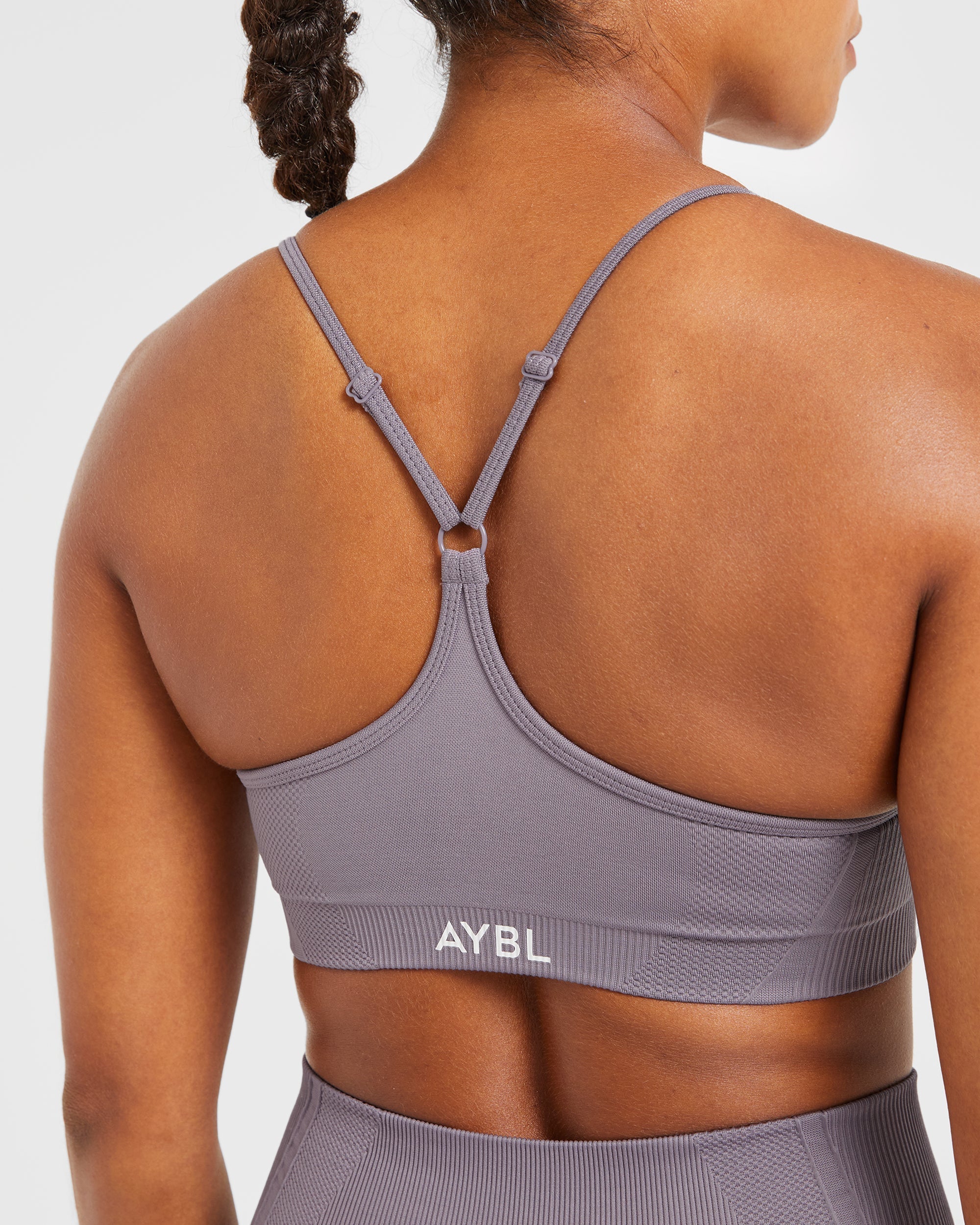 Balance V3 Seamless Strappy Sports Bra - Mauve