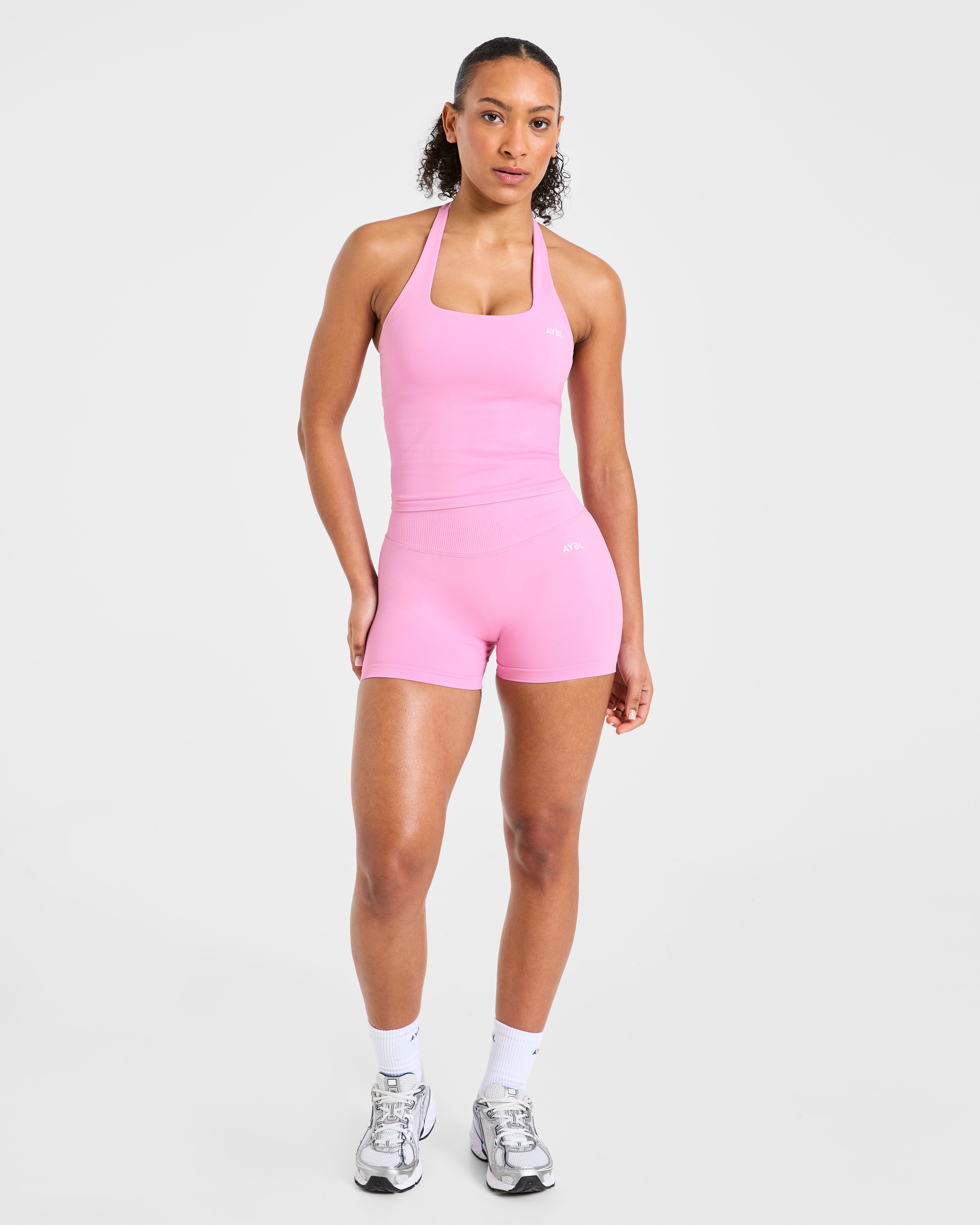 Enhance Seamless Shorts | 3.5" - Sugar Pink