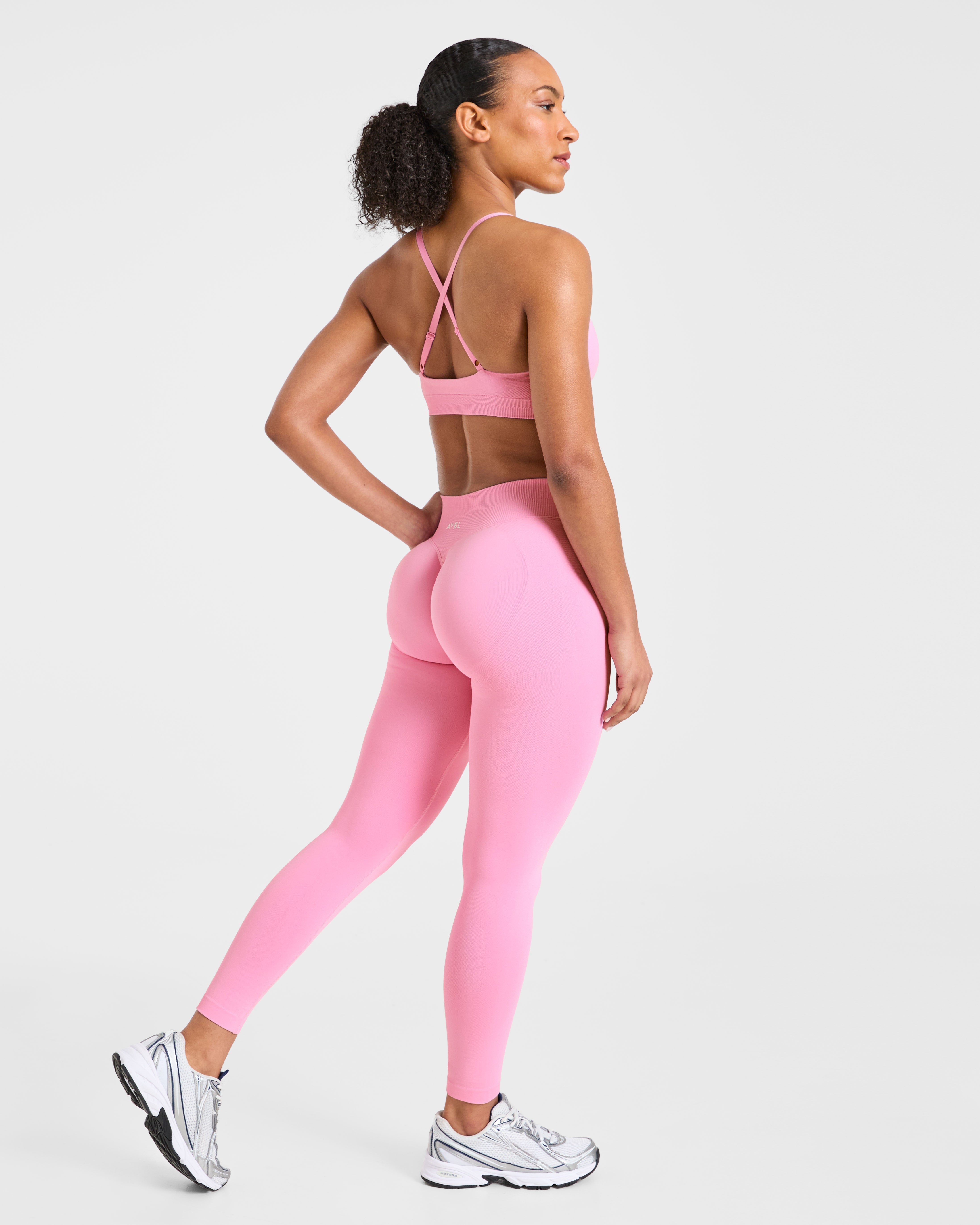 Enhance Seamless Sports Bra - Sugar Pink