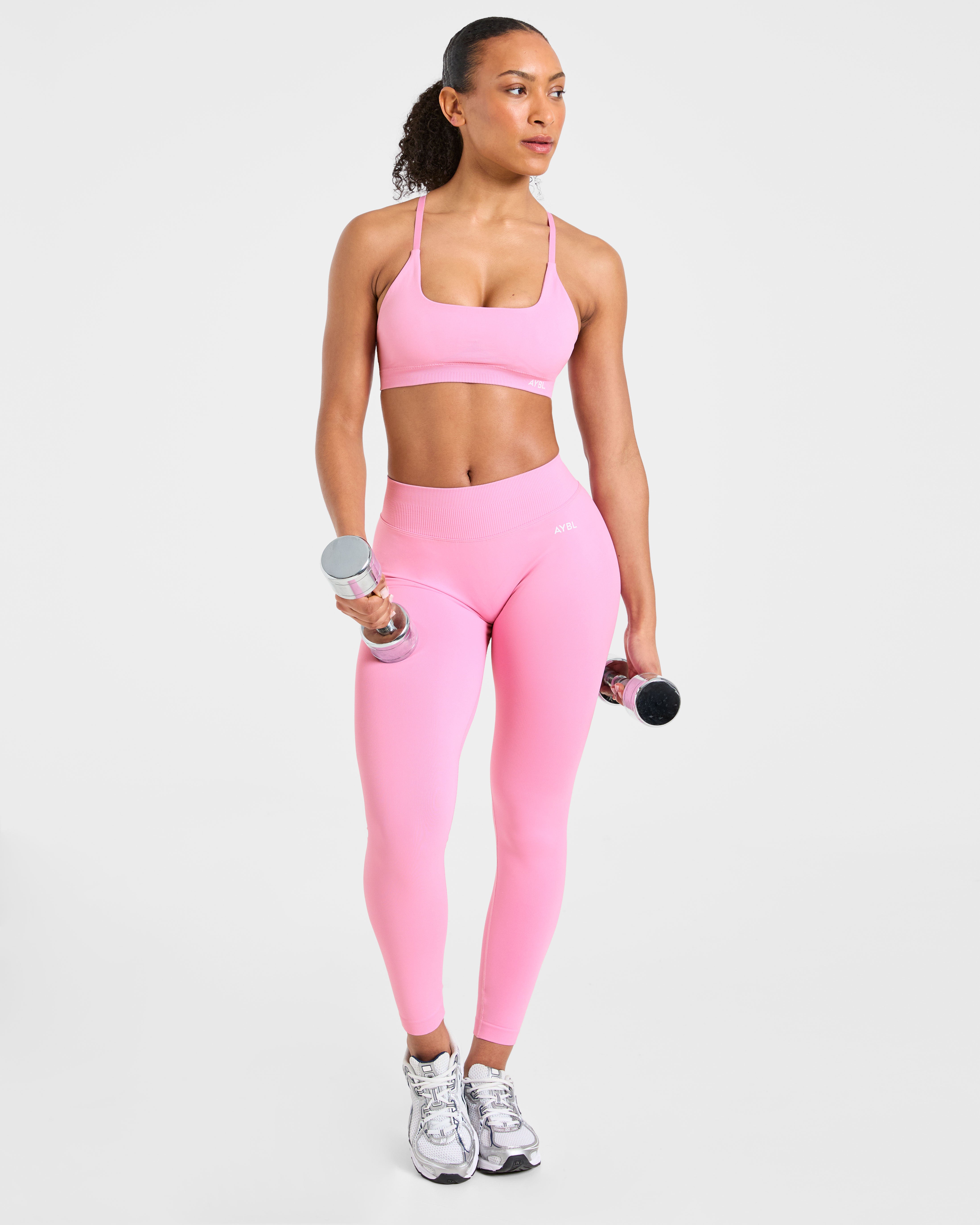 Enhance Seamless Leggings - Sugar Pink