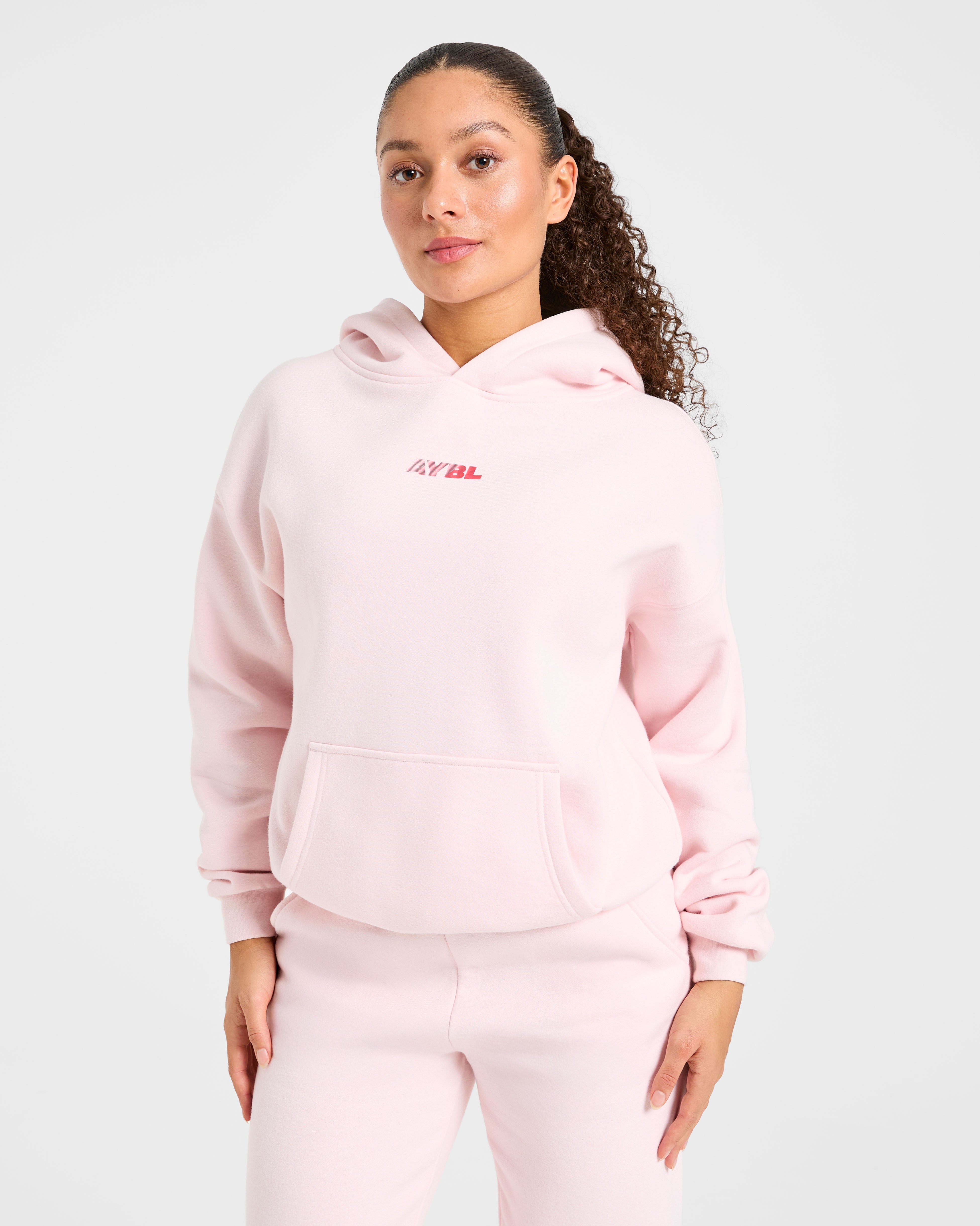 Athletics Dept Oversized Hoodie - Pink