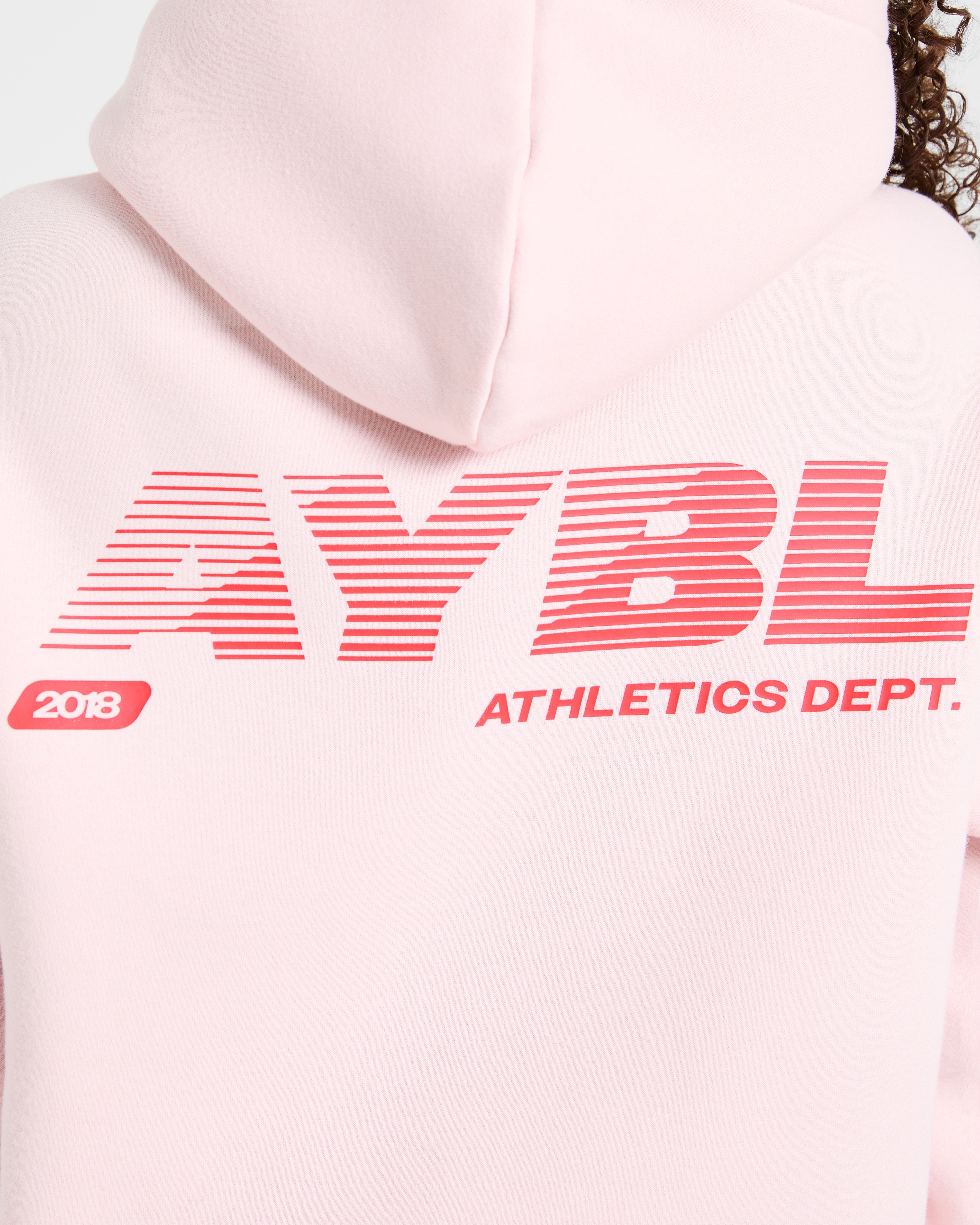 Athletics Dept Oversized Hoodie - Pink