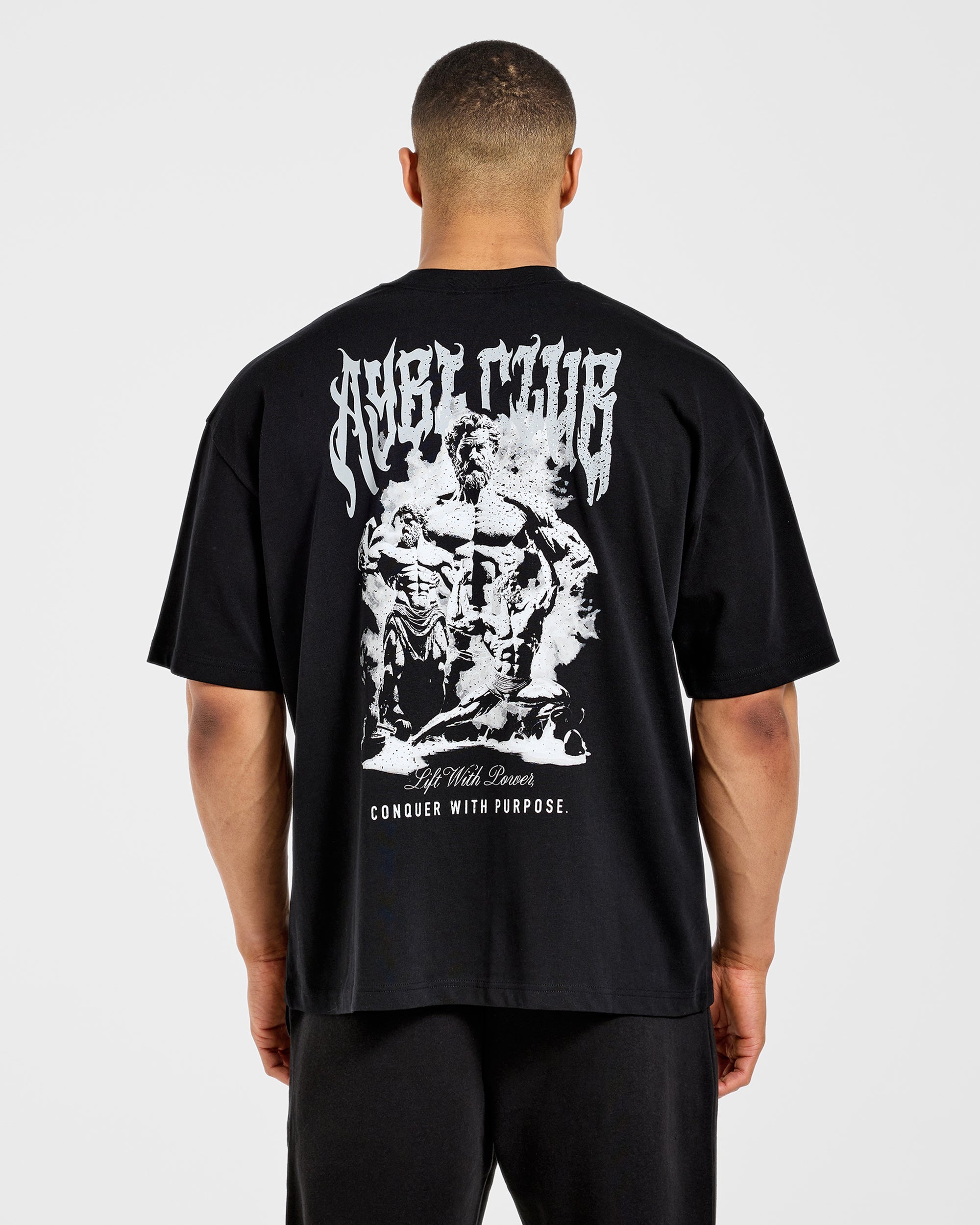 Lift Forge Oversized T Shirt - Black