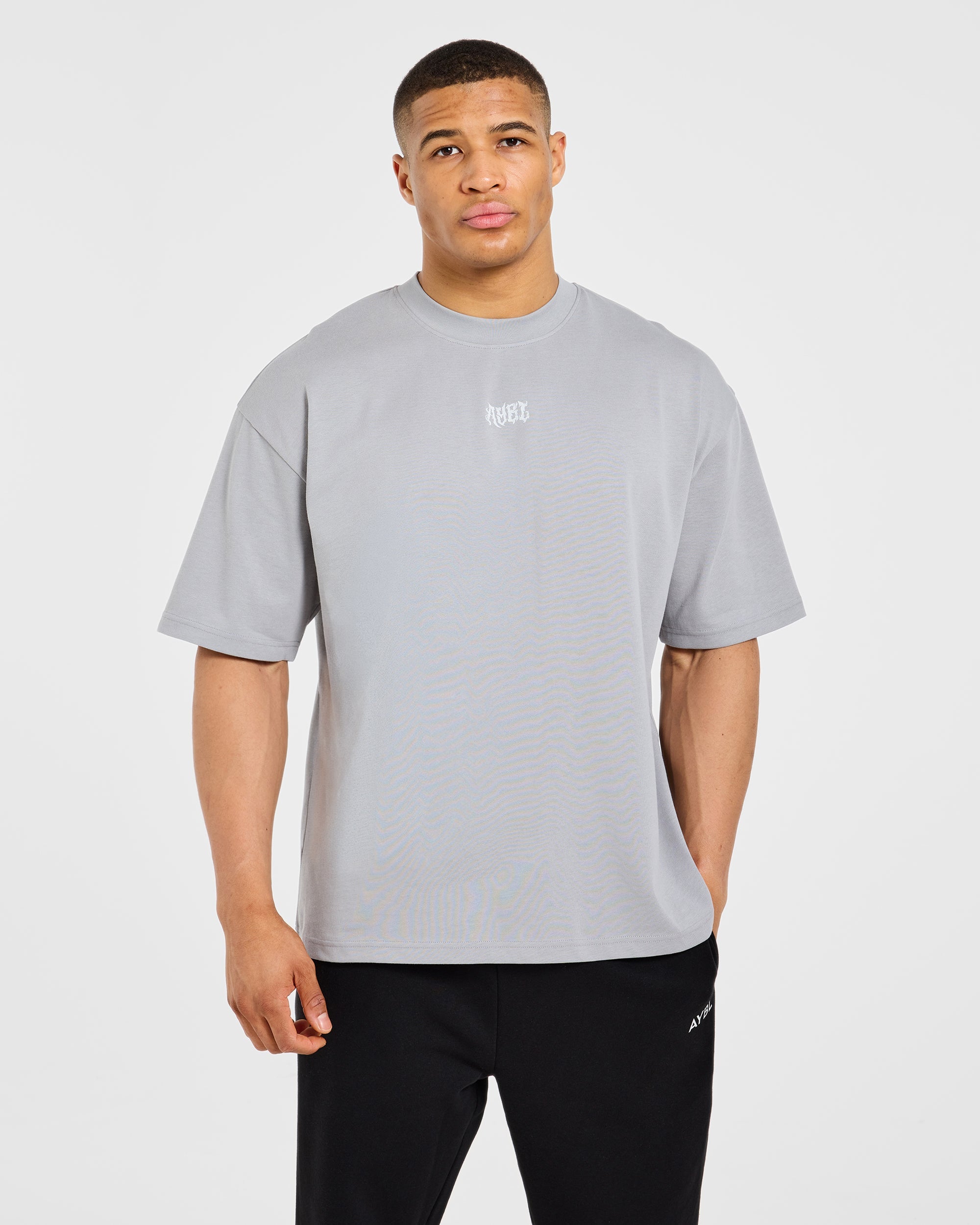 Lift Forge Oversized T Shirt - Storm Grey