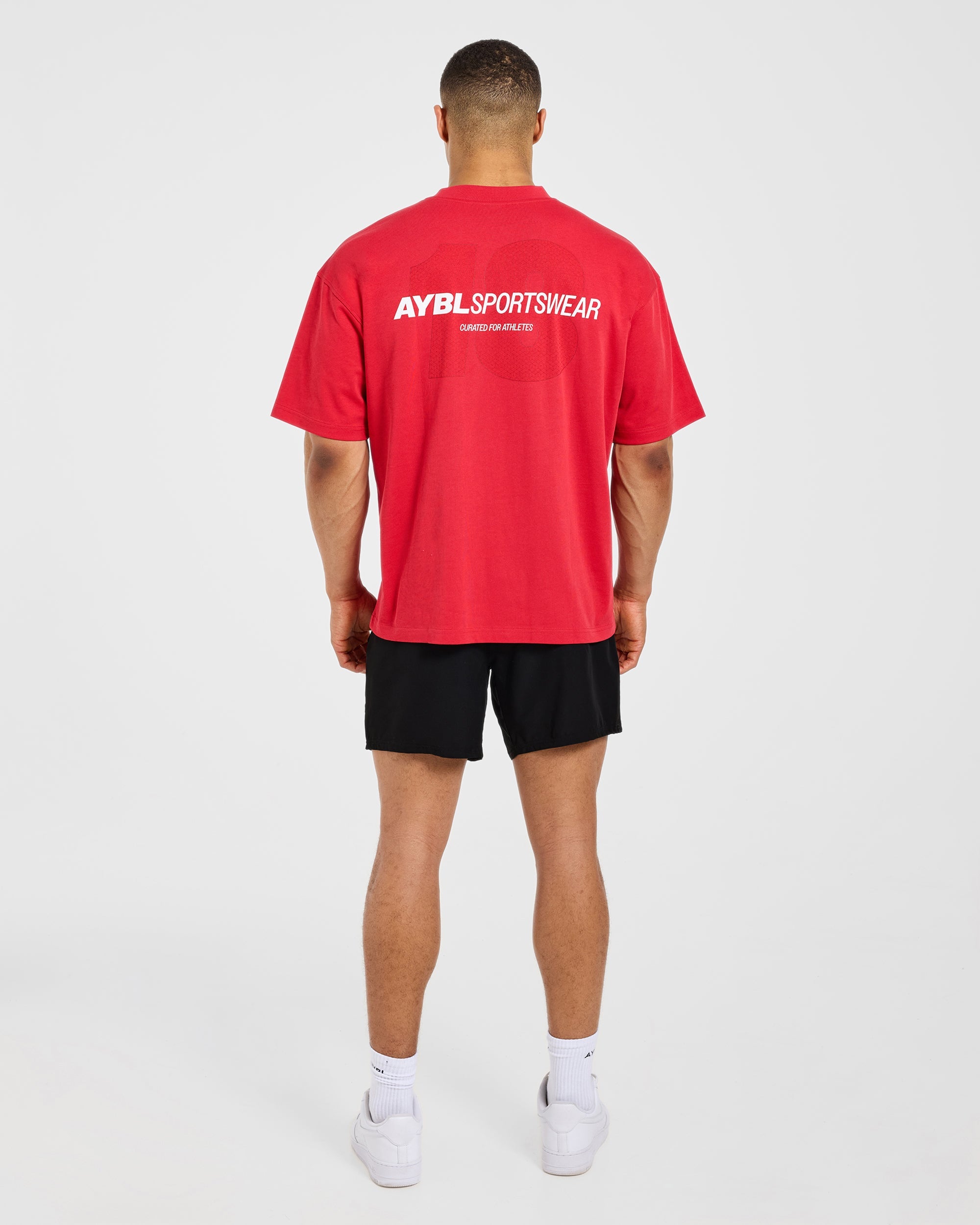 AYBL Sportswear 18 Oversized T Shirt - Red