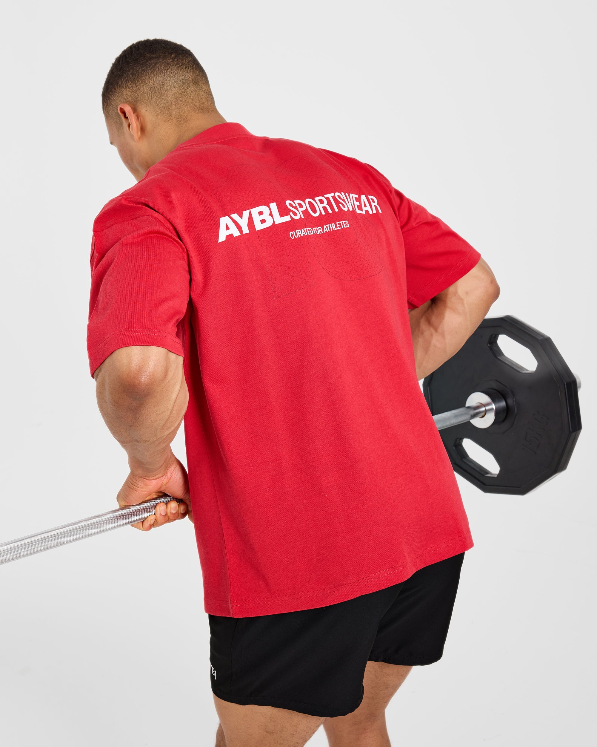 AYBL Sportswear 18 Oversized T Shirt - Red