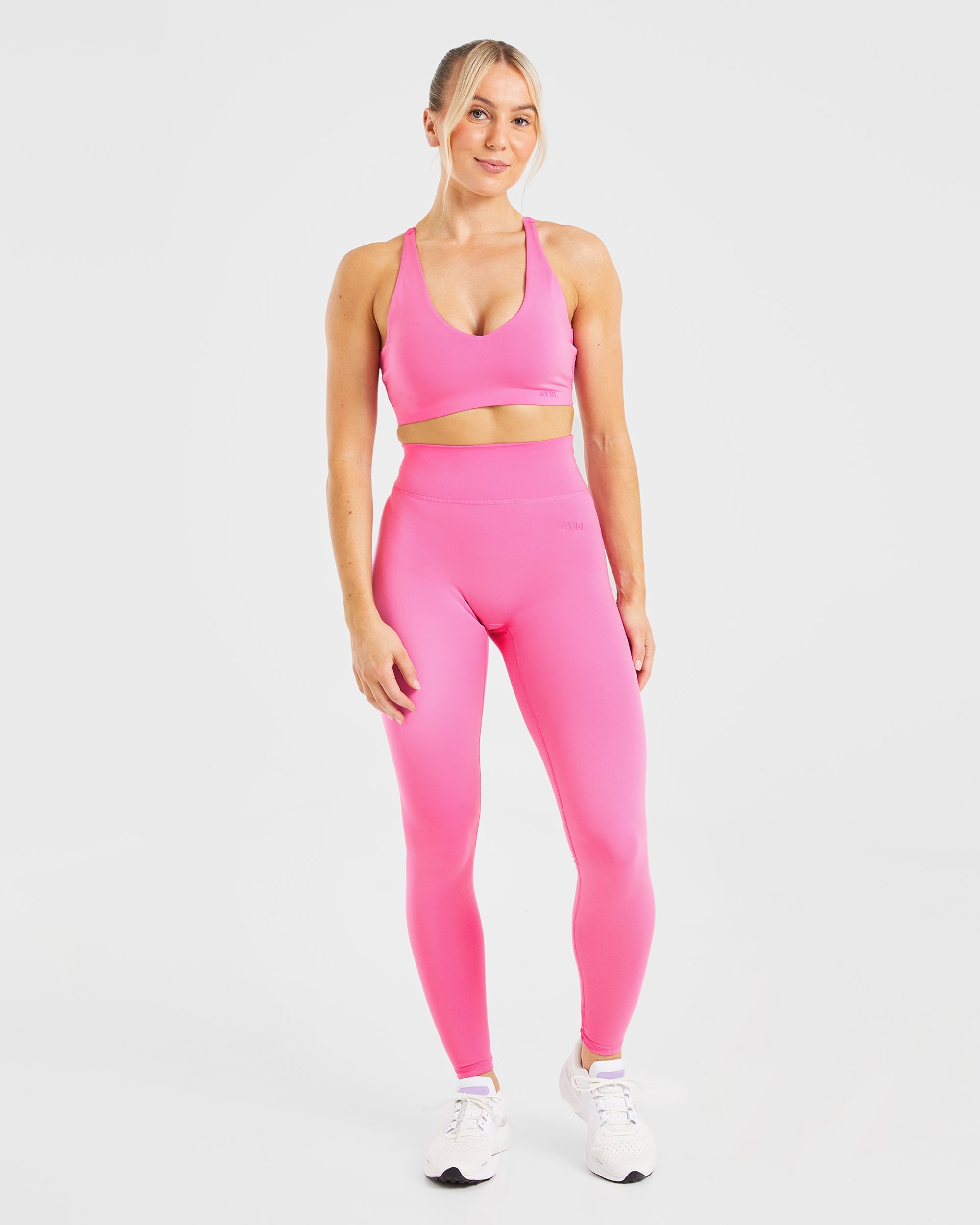 Staple Leggings - Summer Pink