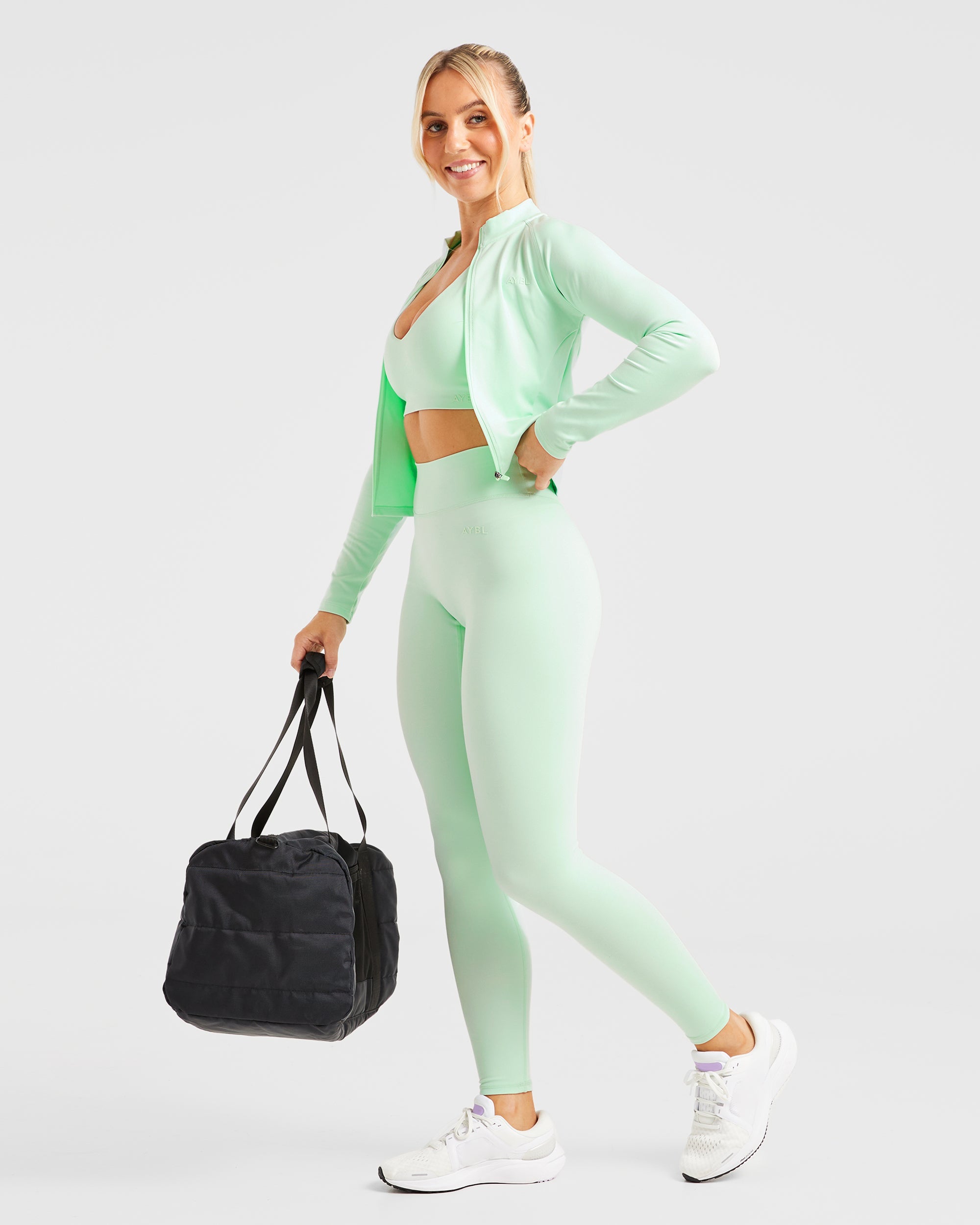 Staple Leggings - Mint Green