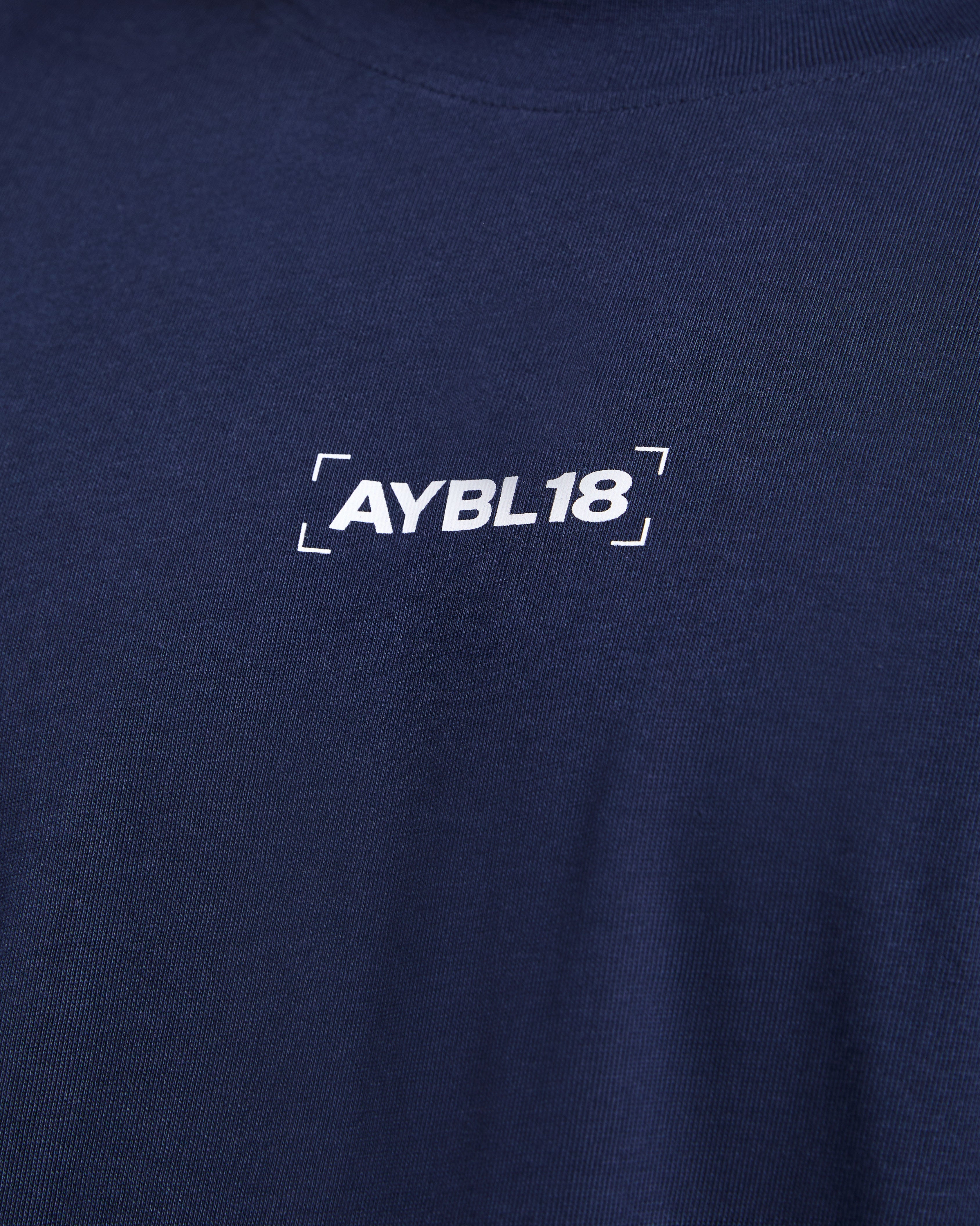Power Club Oversized T Shirt - Navy