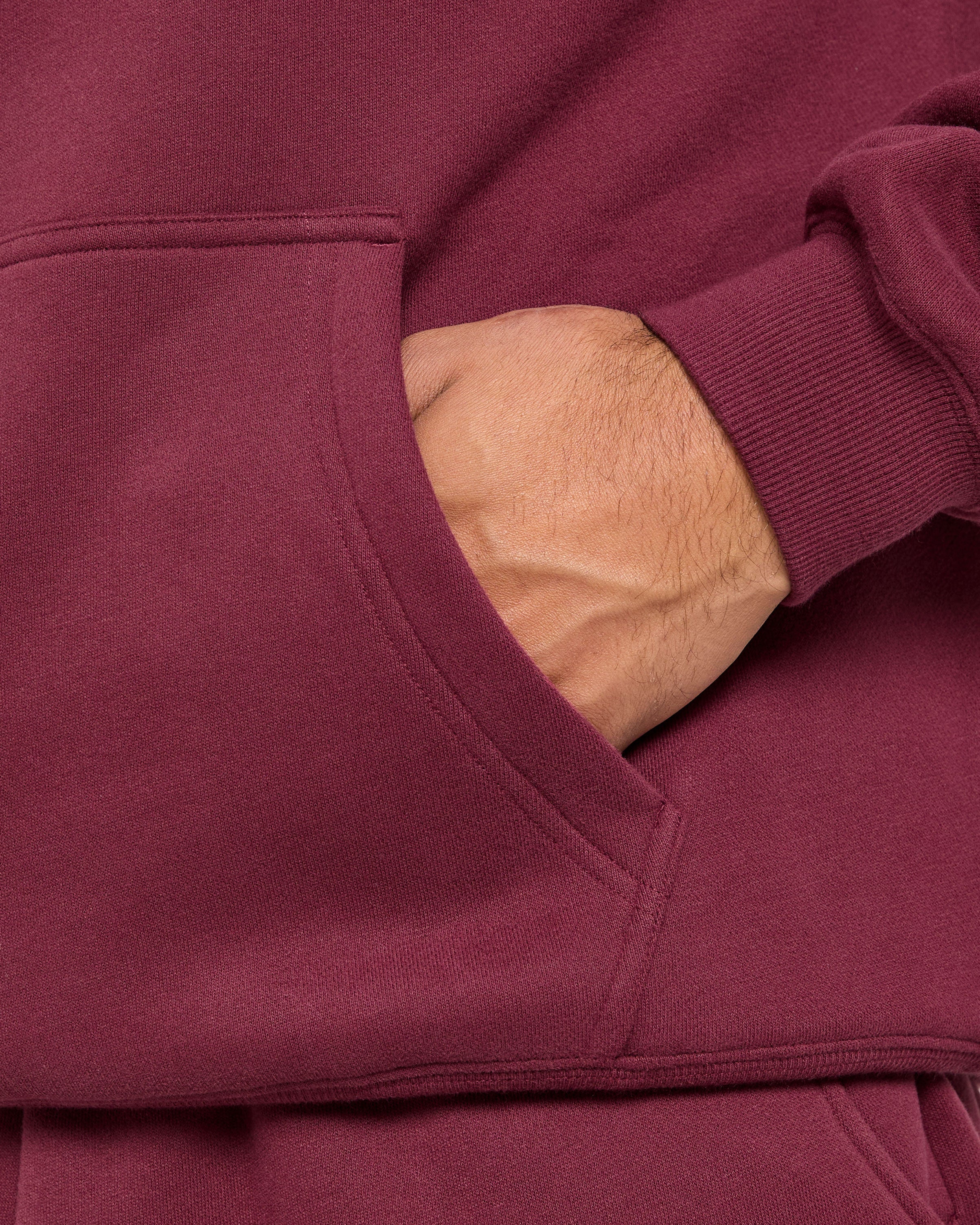 Academy Oversized Hoodie - Burgundy