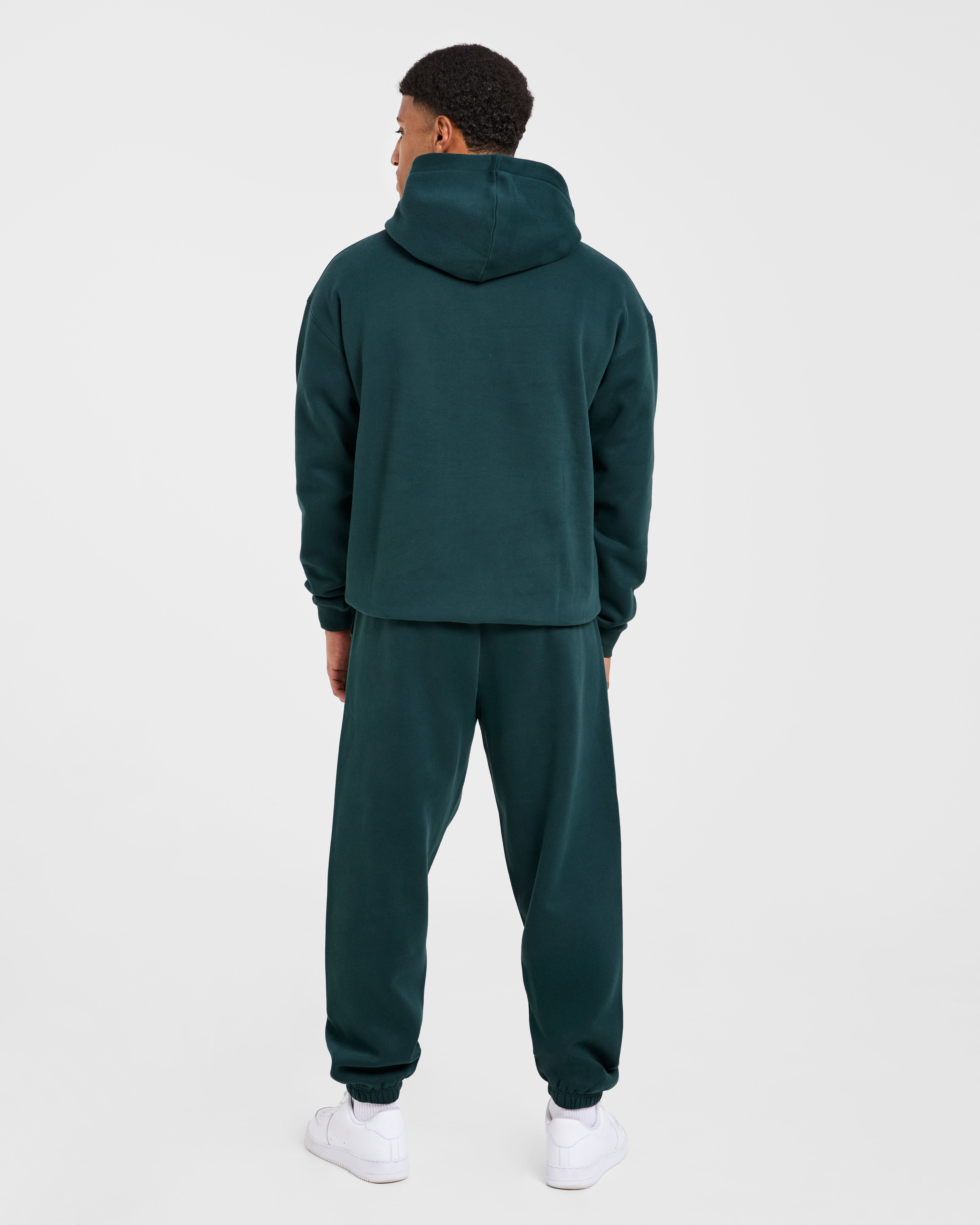 Academy Oversized Hoodie - Pine Green