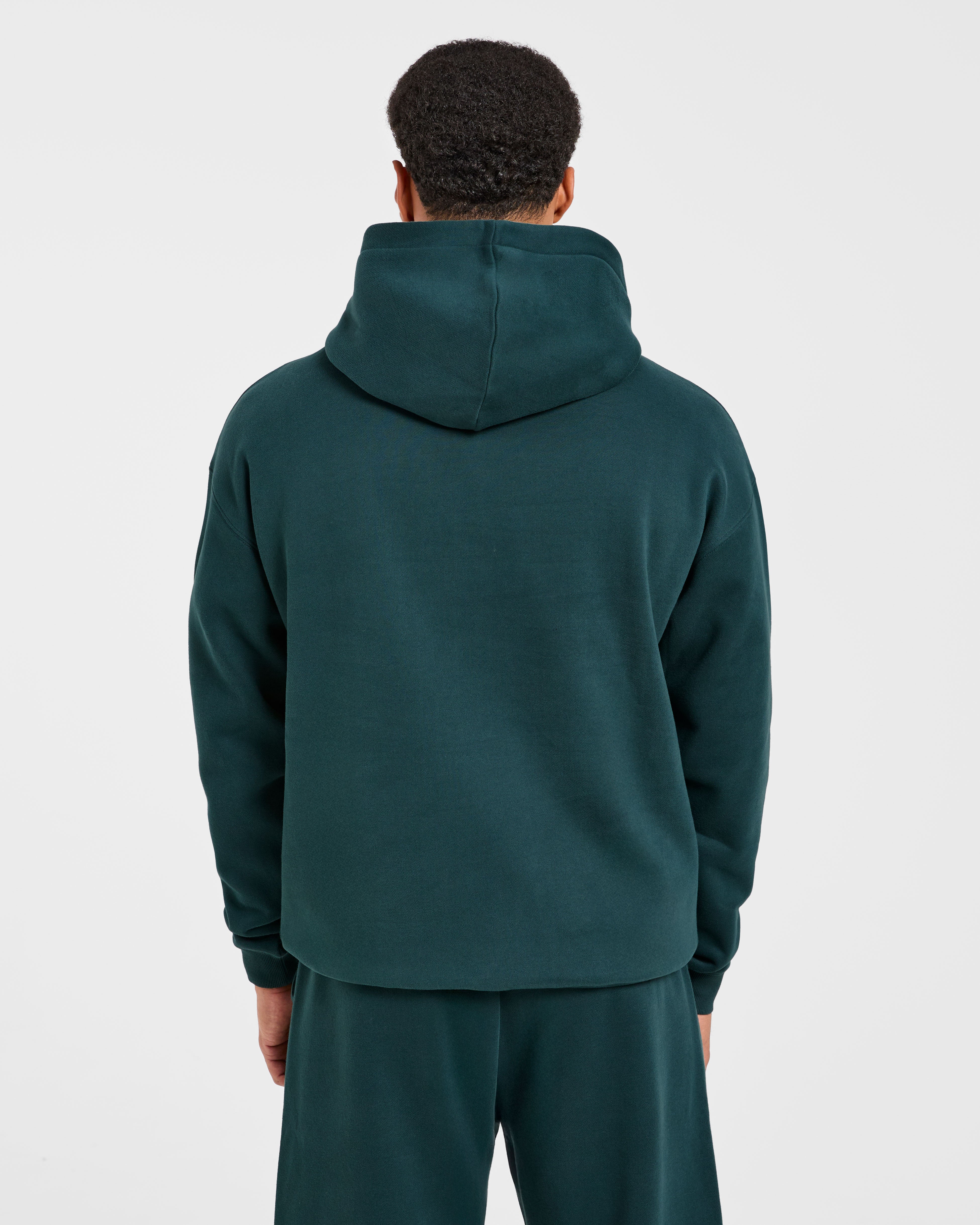 Academy Oversized Hoodie - Pine Green