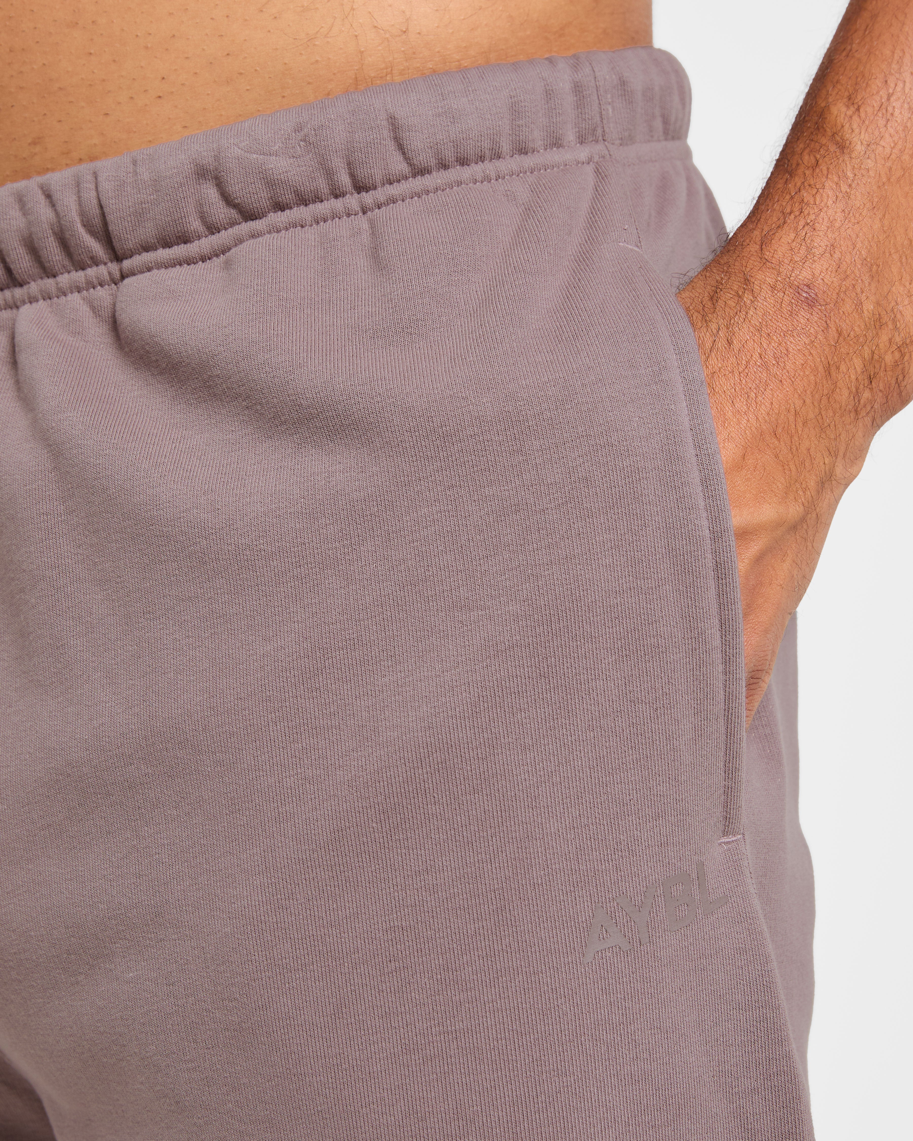 Craft Oversized Straight Leg Joggers - Muted Plum