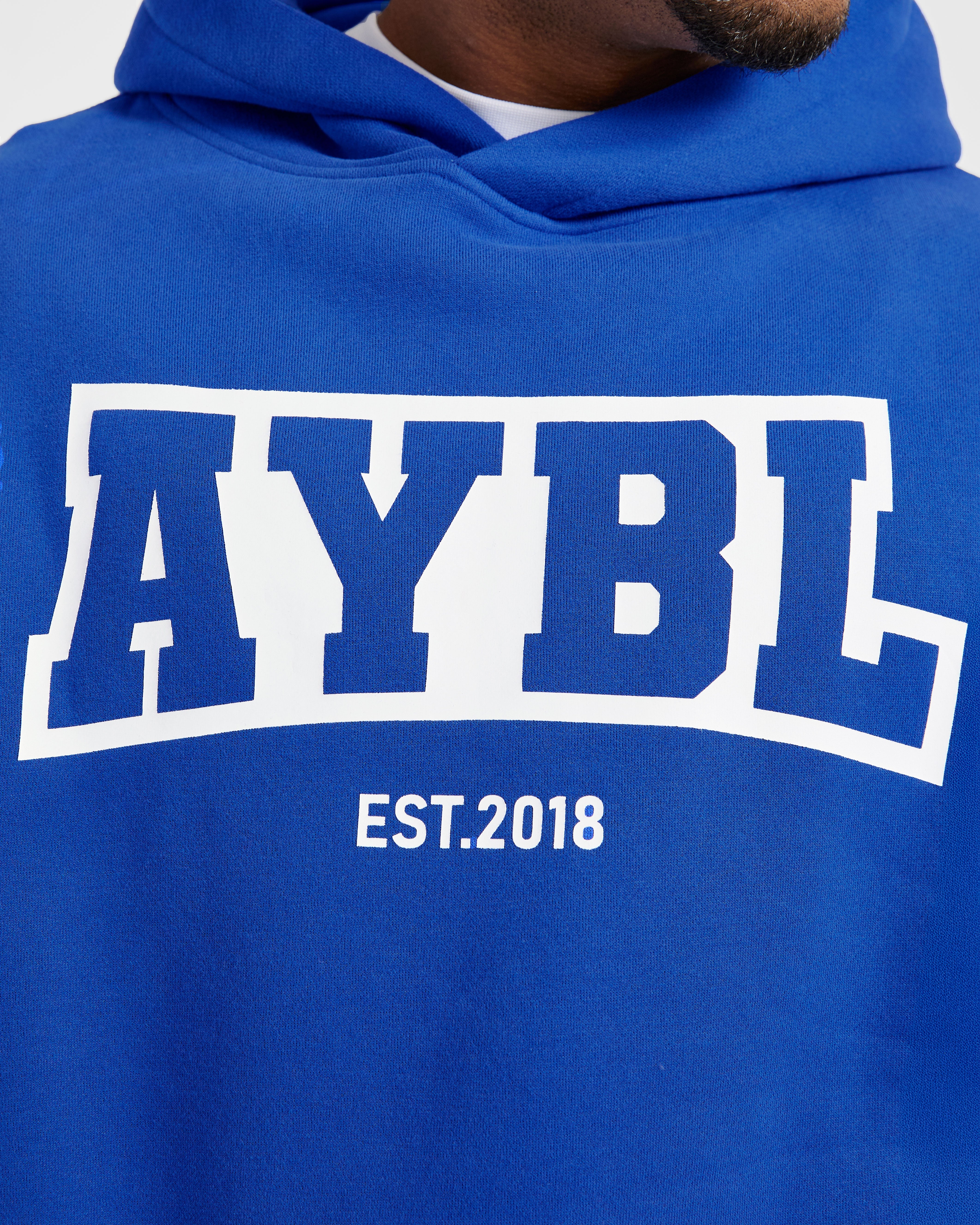 Academy Oversized Hoodie - Cobalt