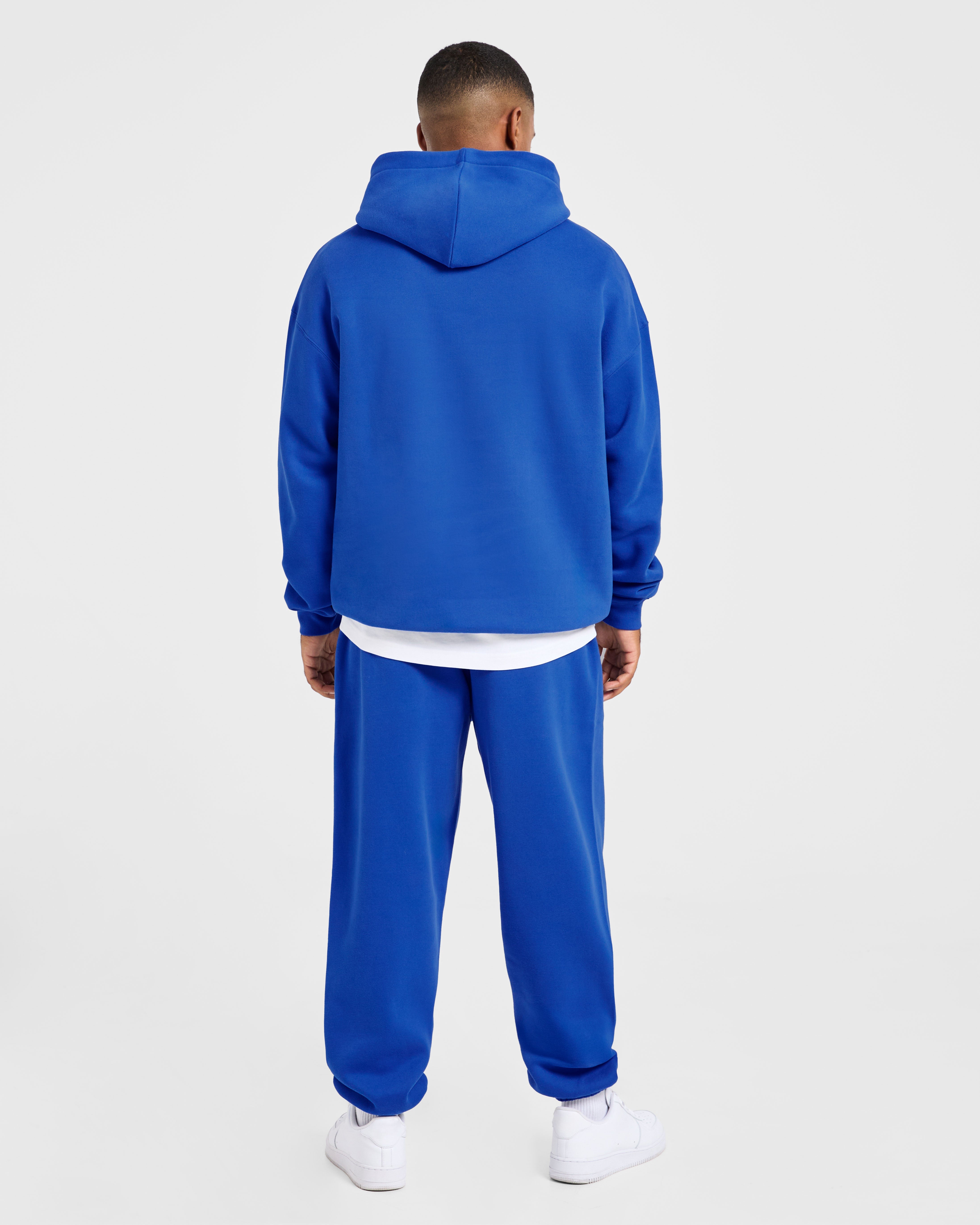 Academy Oversized Joggers - Cobalt