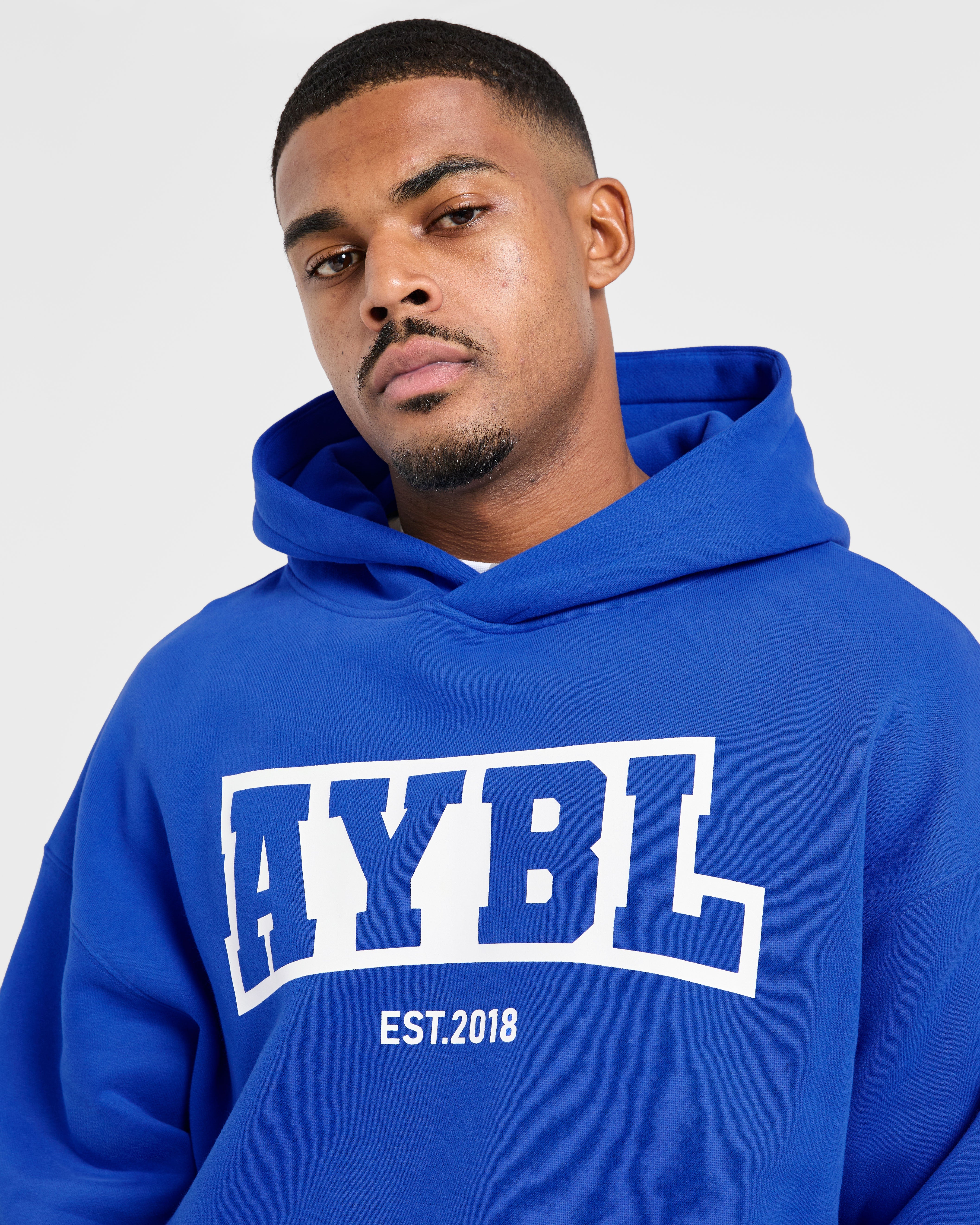 Academy Oversized Hoodie - Cobalt