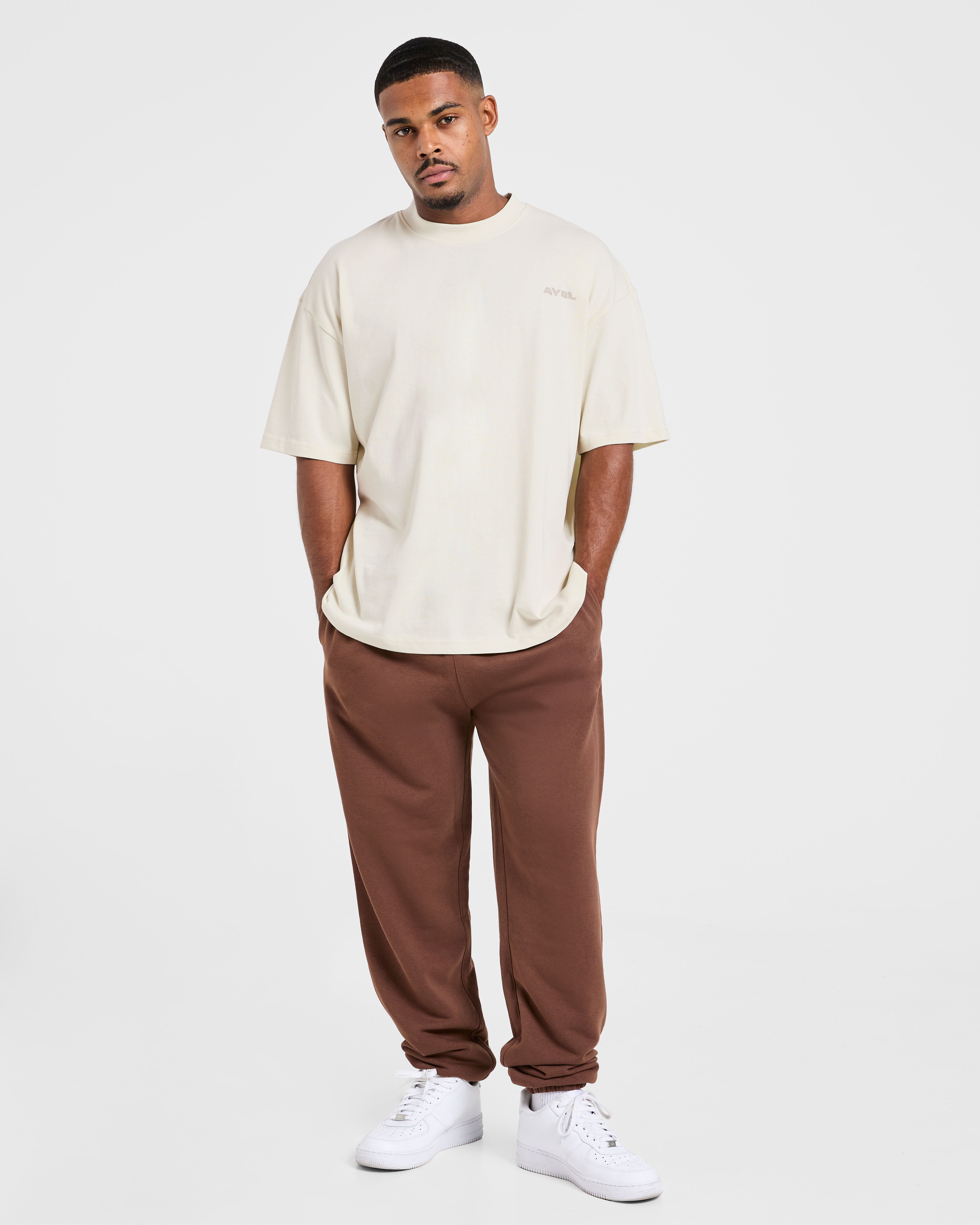 Craft Oversized Joggers - Brown