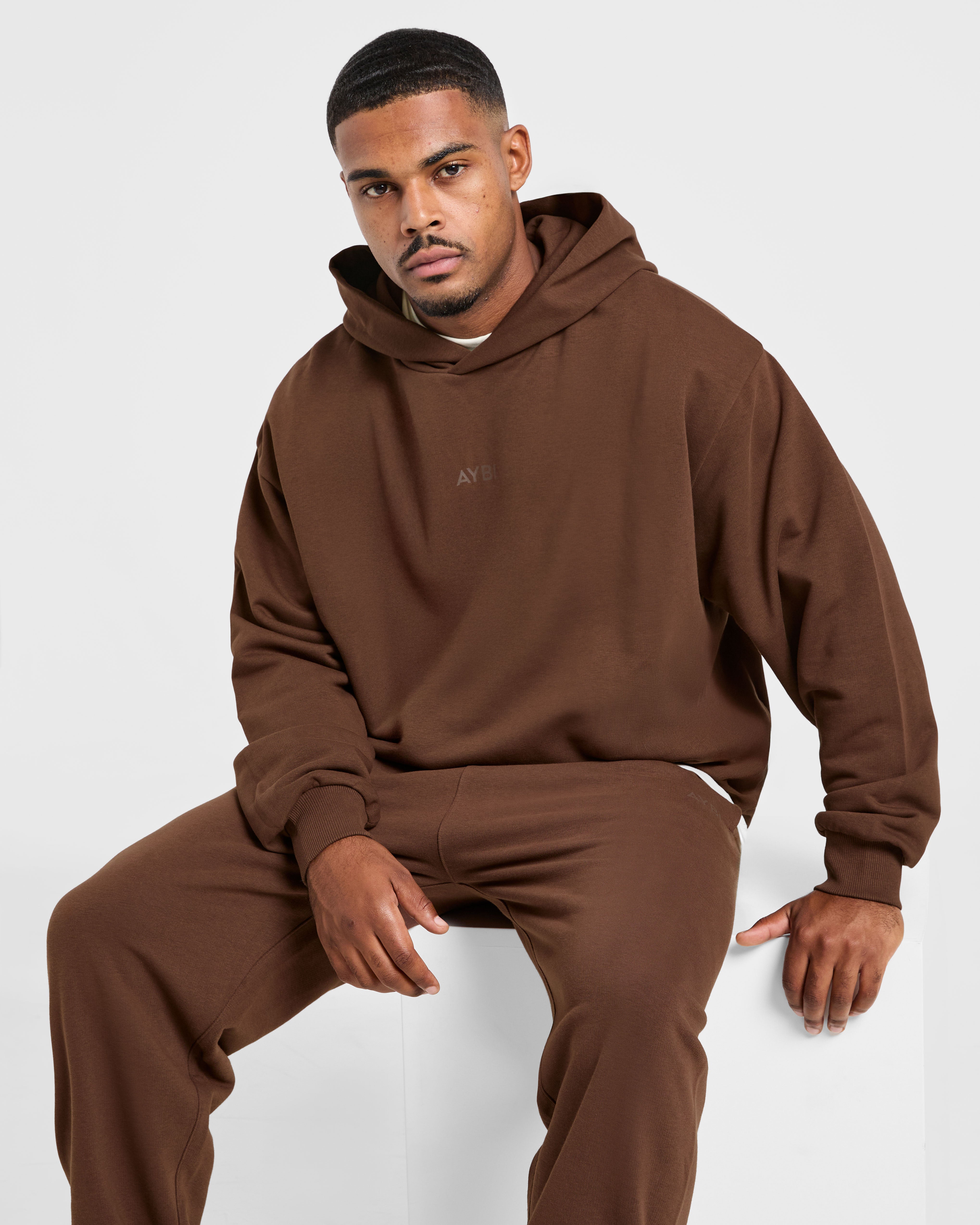 Craft Oversized Hoodie - Brown