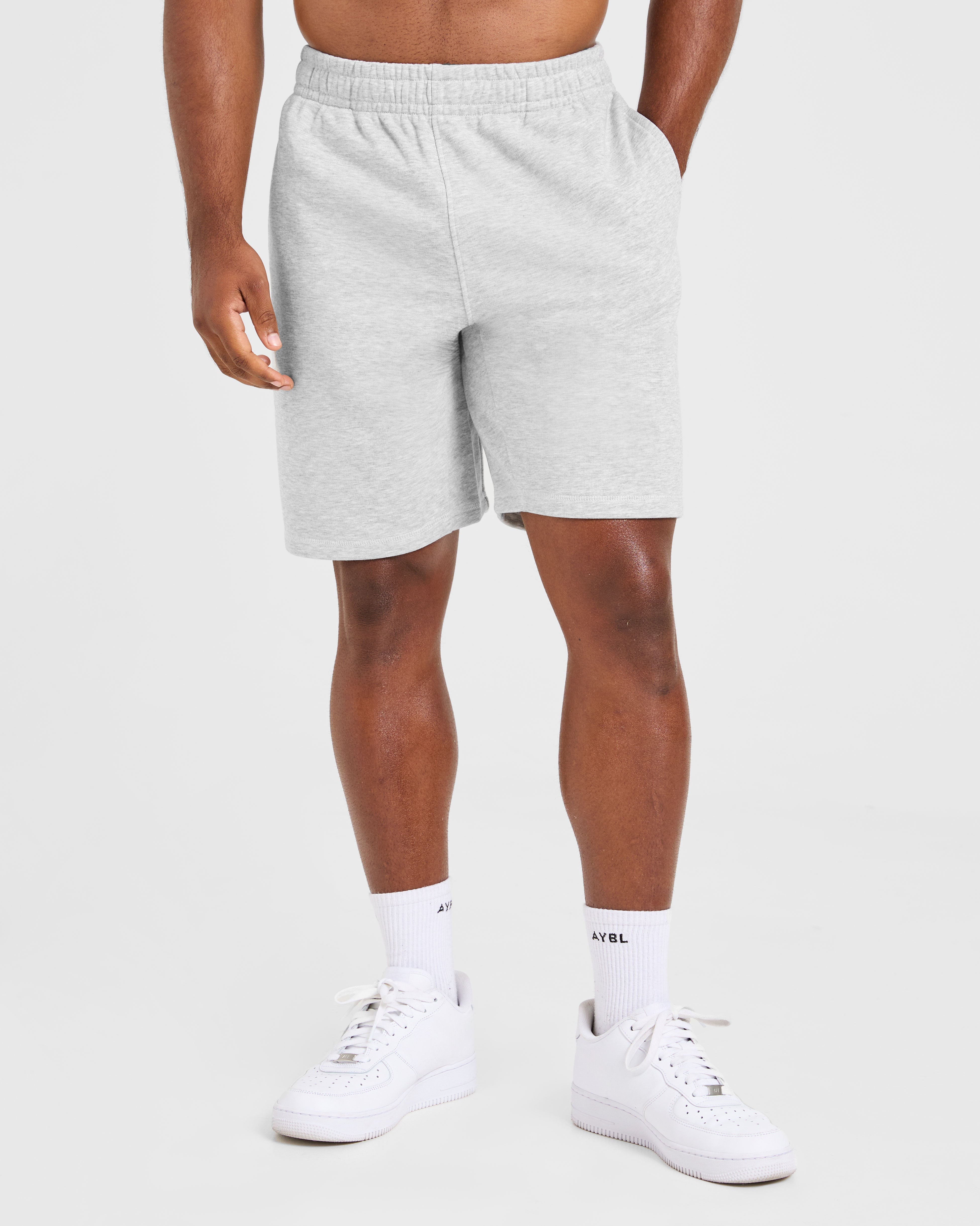Essential Lightweight 7" Shorts - Grey Marl