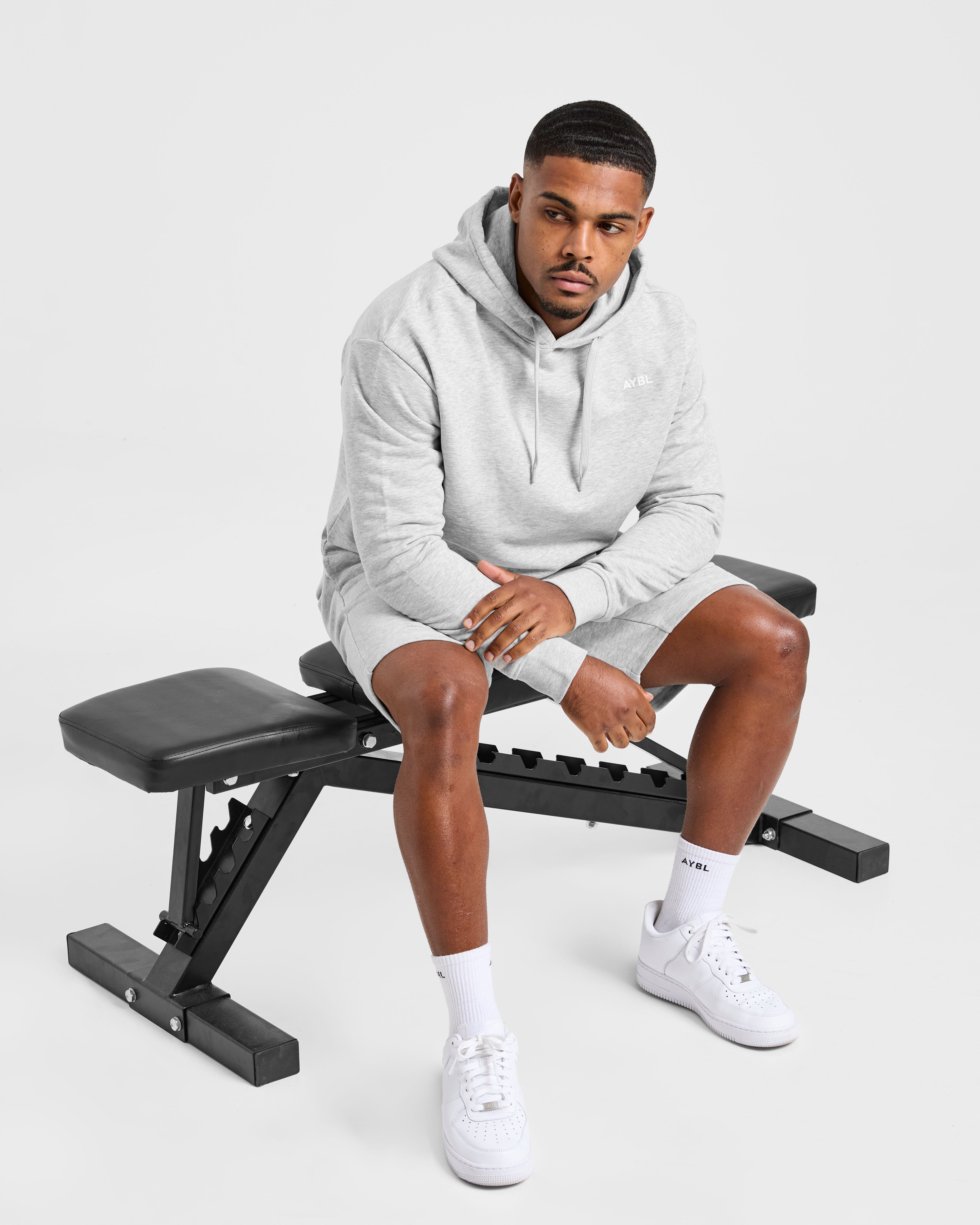 Essential Lightweight 7" Shorts - Grey Marl