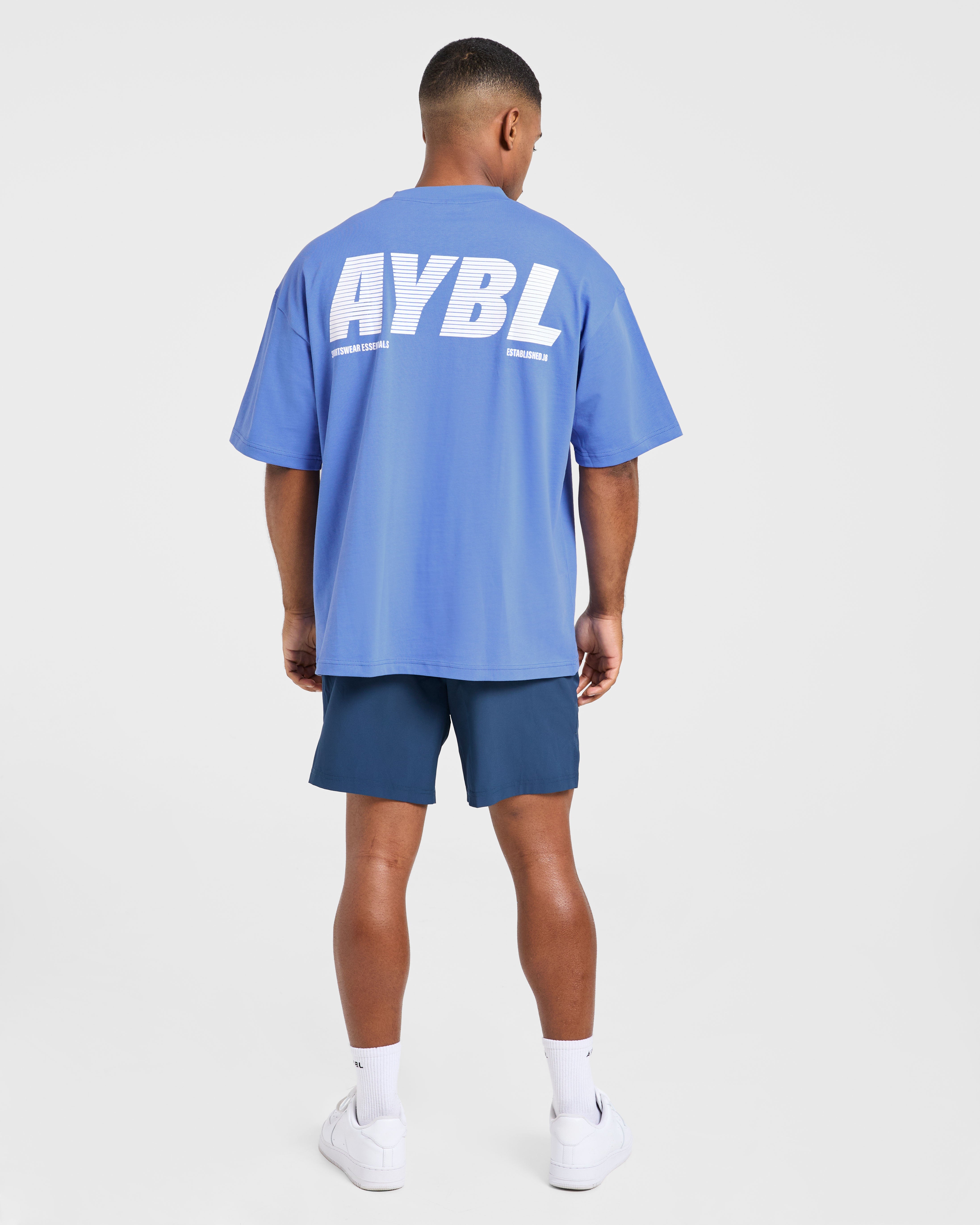 Sportswear Essentials Oversized T Shirt - Indigo Blue