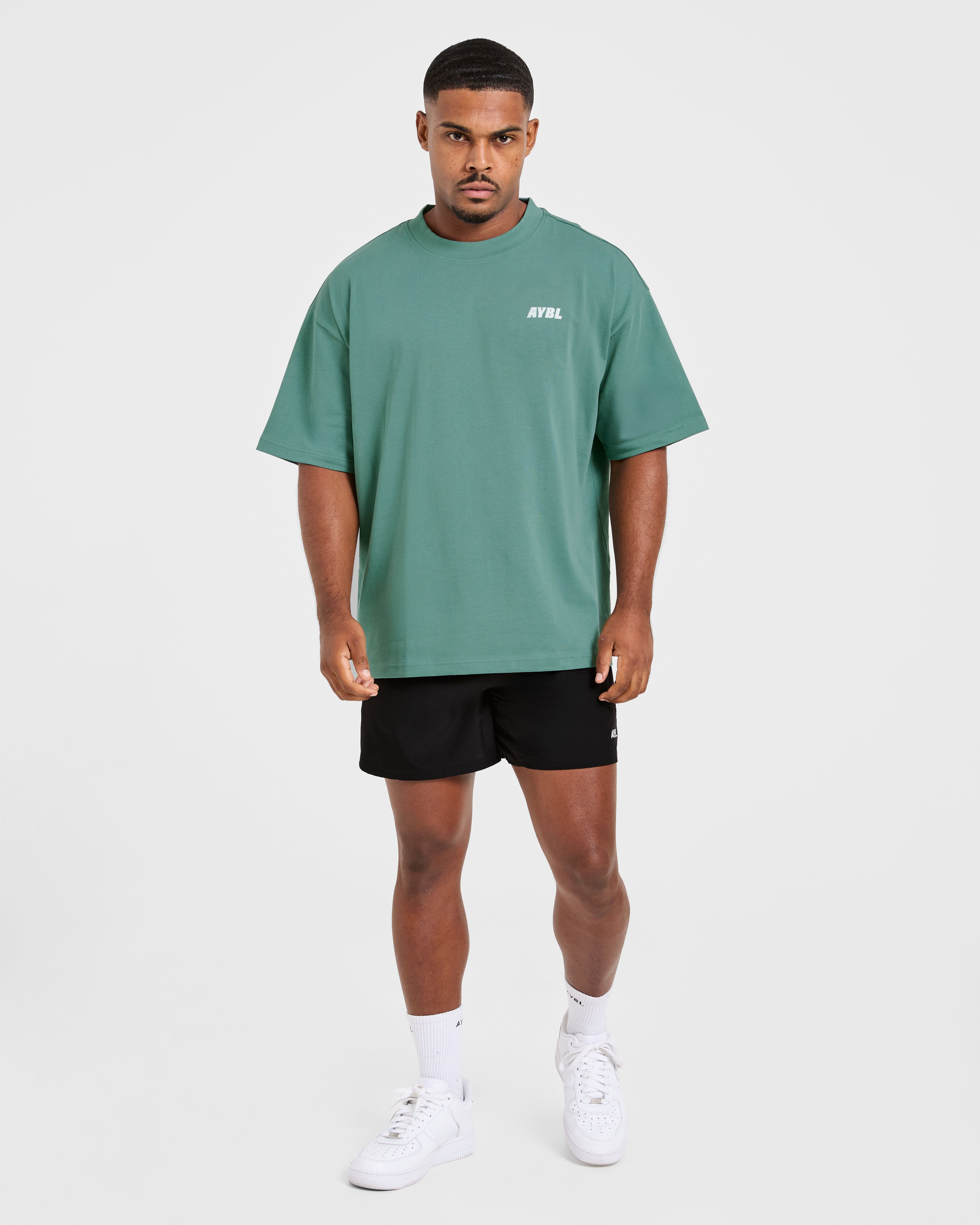 Sportswear Essentials Oversized T Shirt - Ocean Green