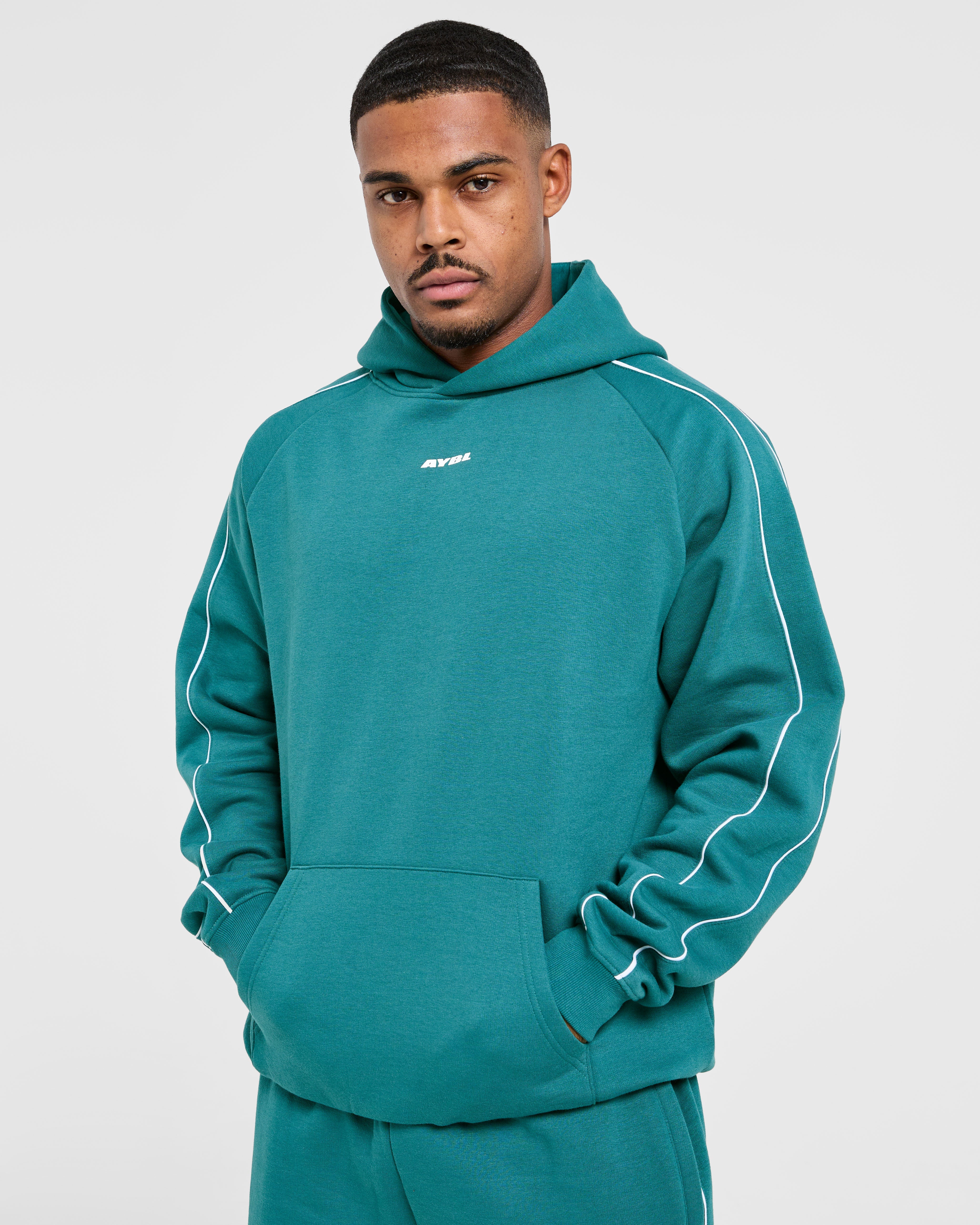 Restore Oversized Hoodie - Deep Teal
