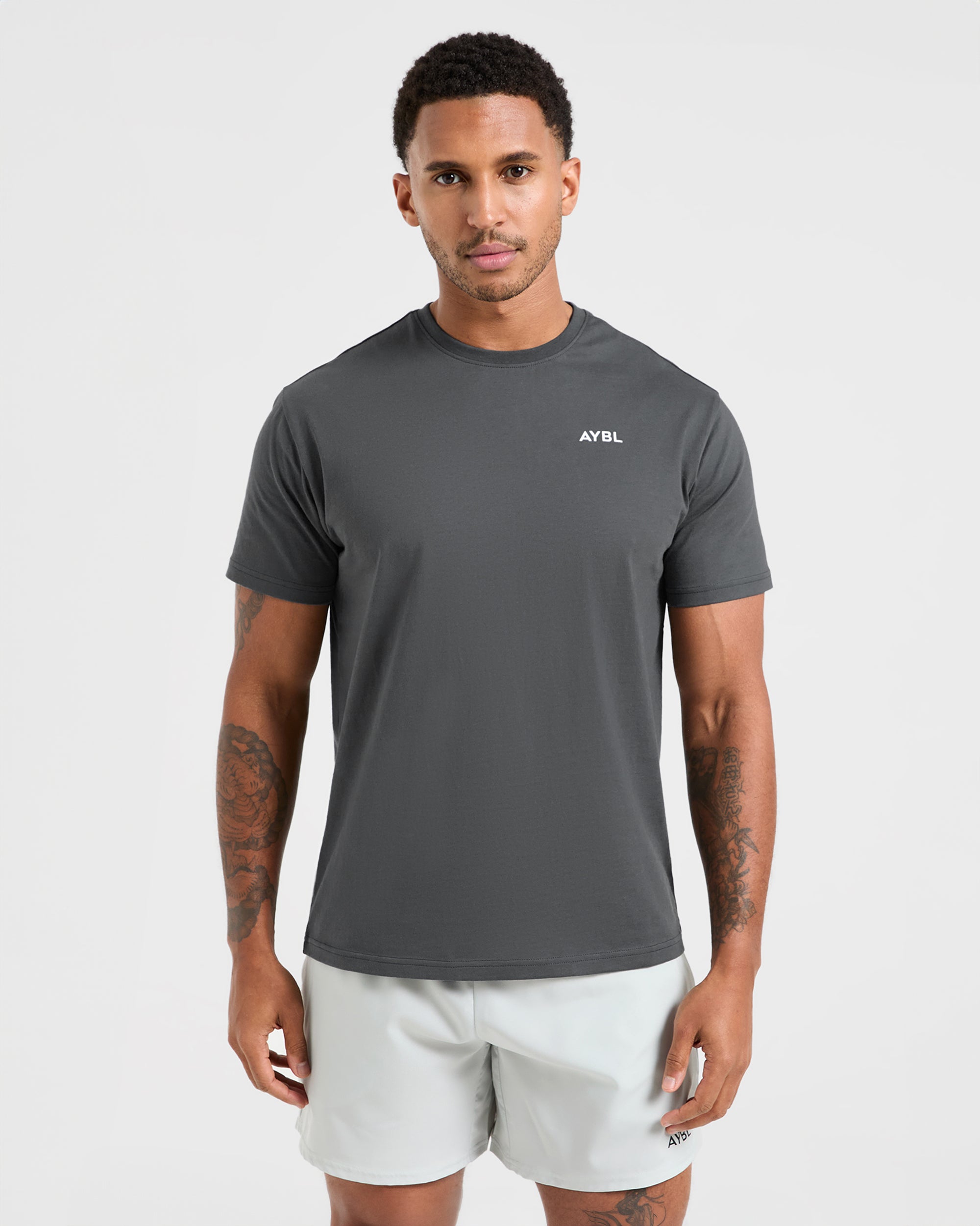 Essential T Shirt - Smoke Grey