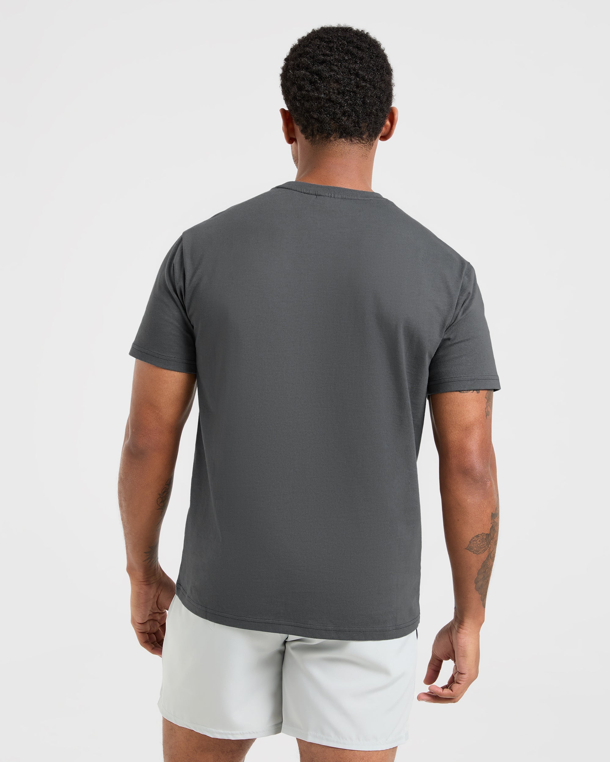 Essential T Shirt - Smoke Grey