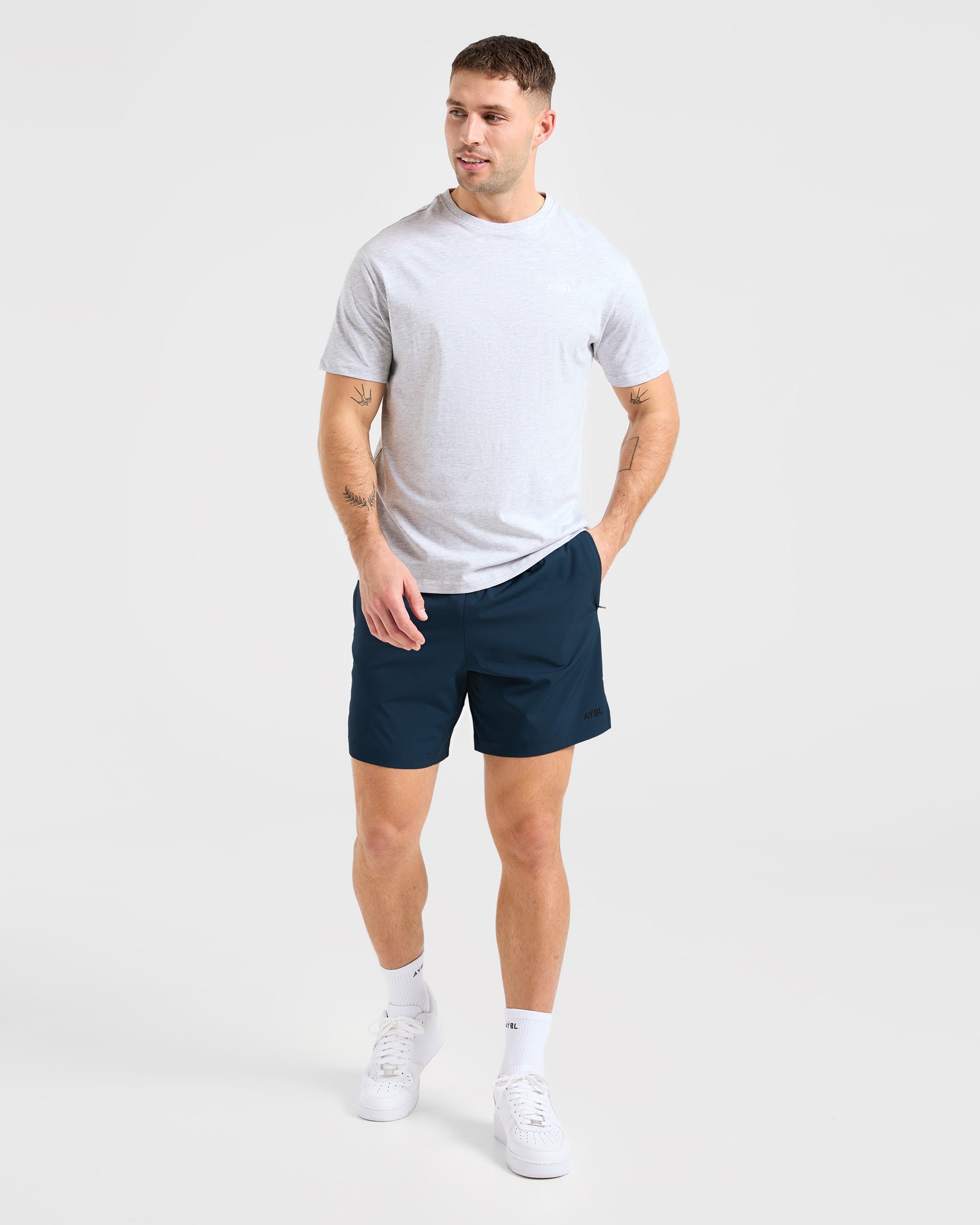 Ascend Shorts - Navy Blue