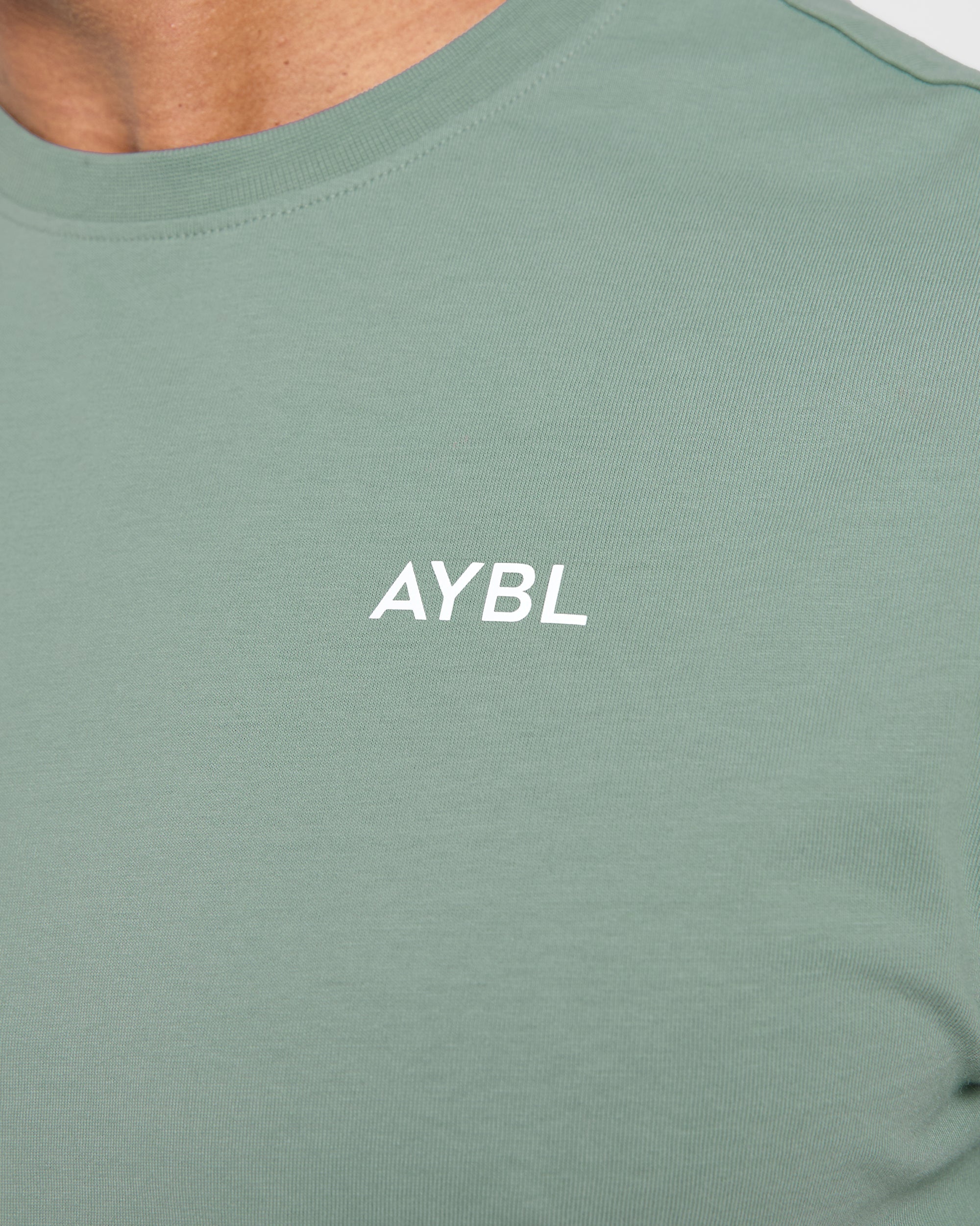 Essential T Shirt - Slate Green