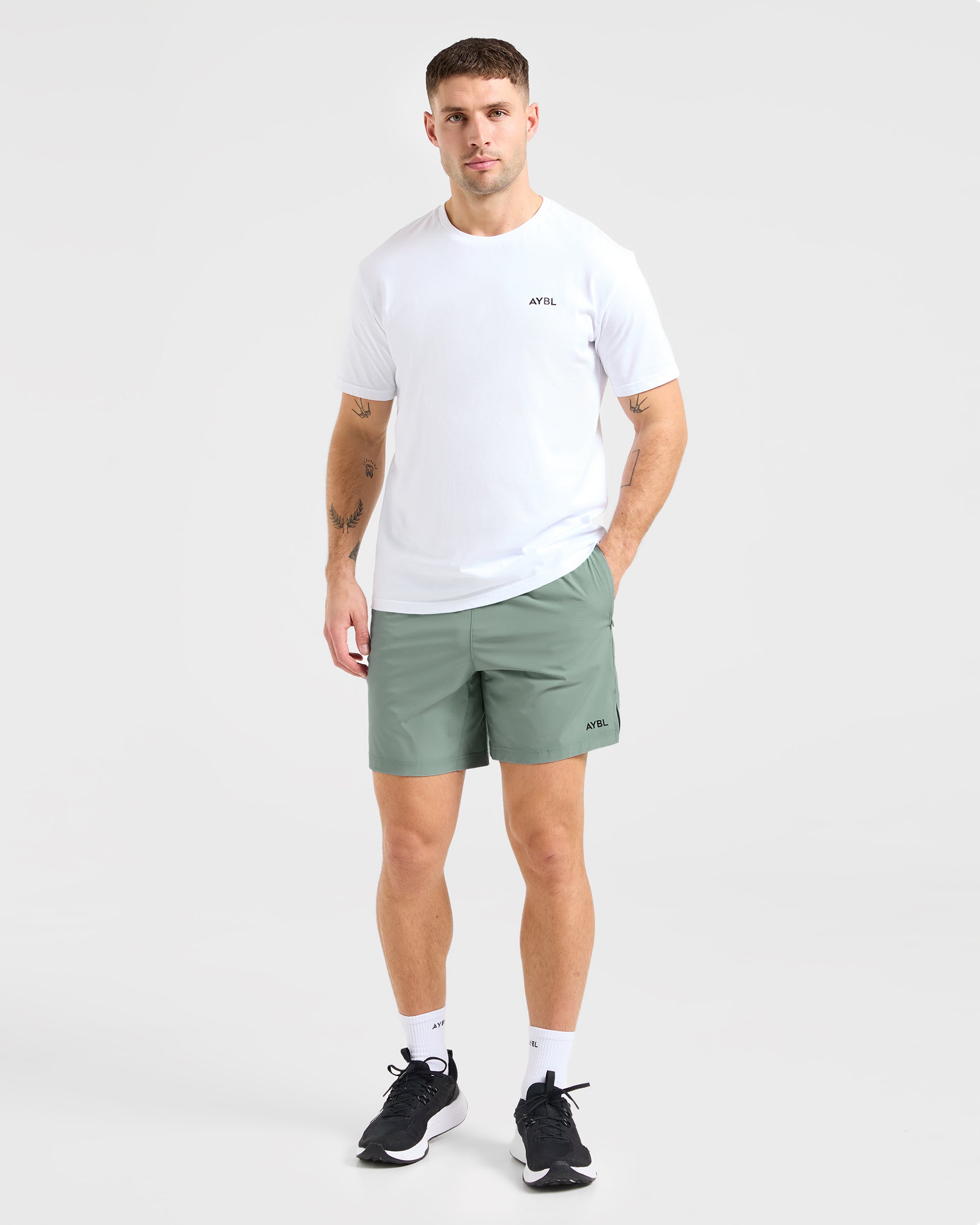 Ascend Shorts - Slate Green