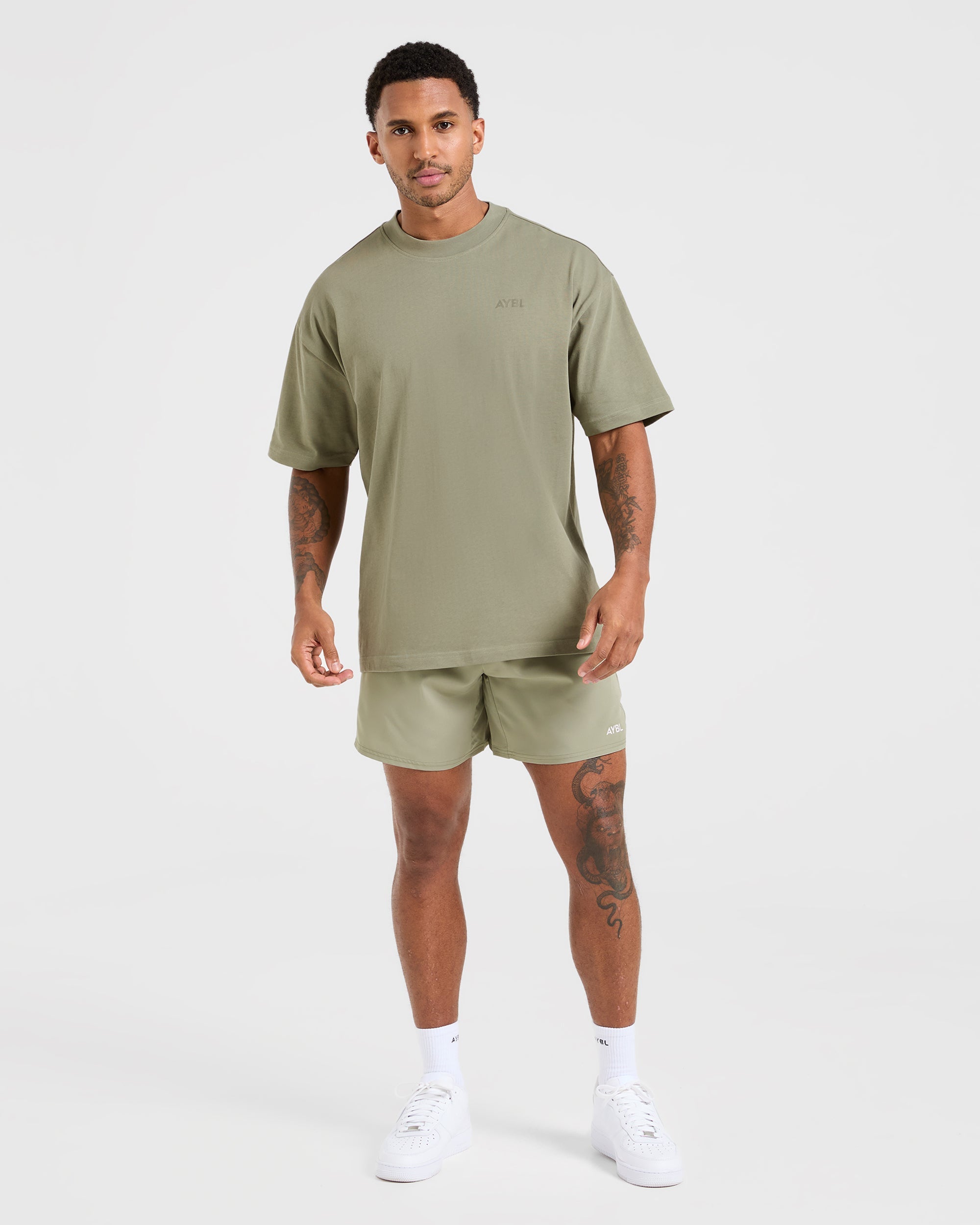 Essential Oversized T Shirt - Desert Olive