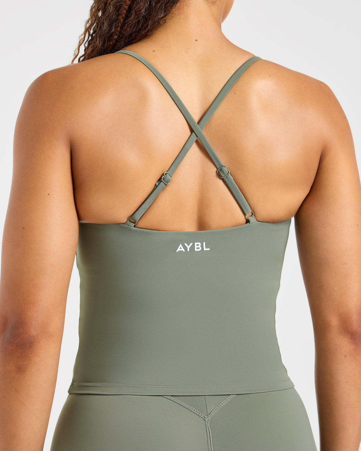 Physique Tank Top - Muted Khaki