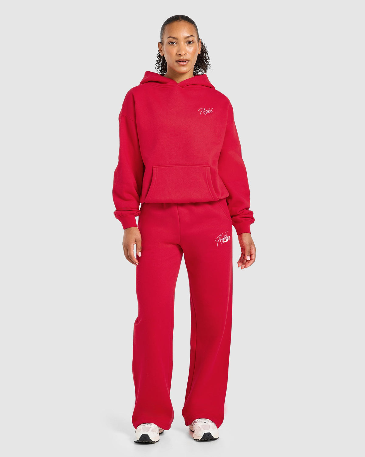 Lift Graphic 2.0 Oversized Hoodie - Red